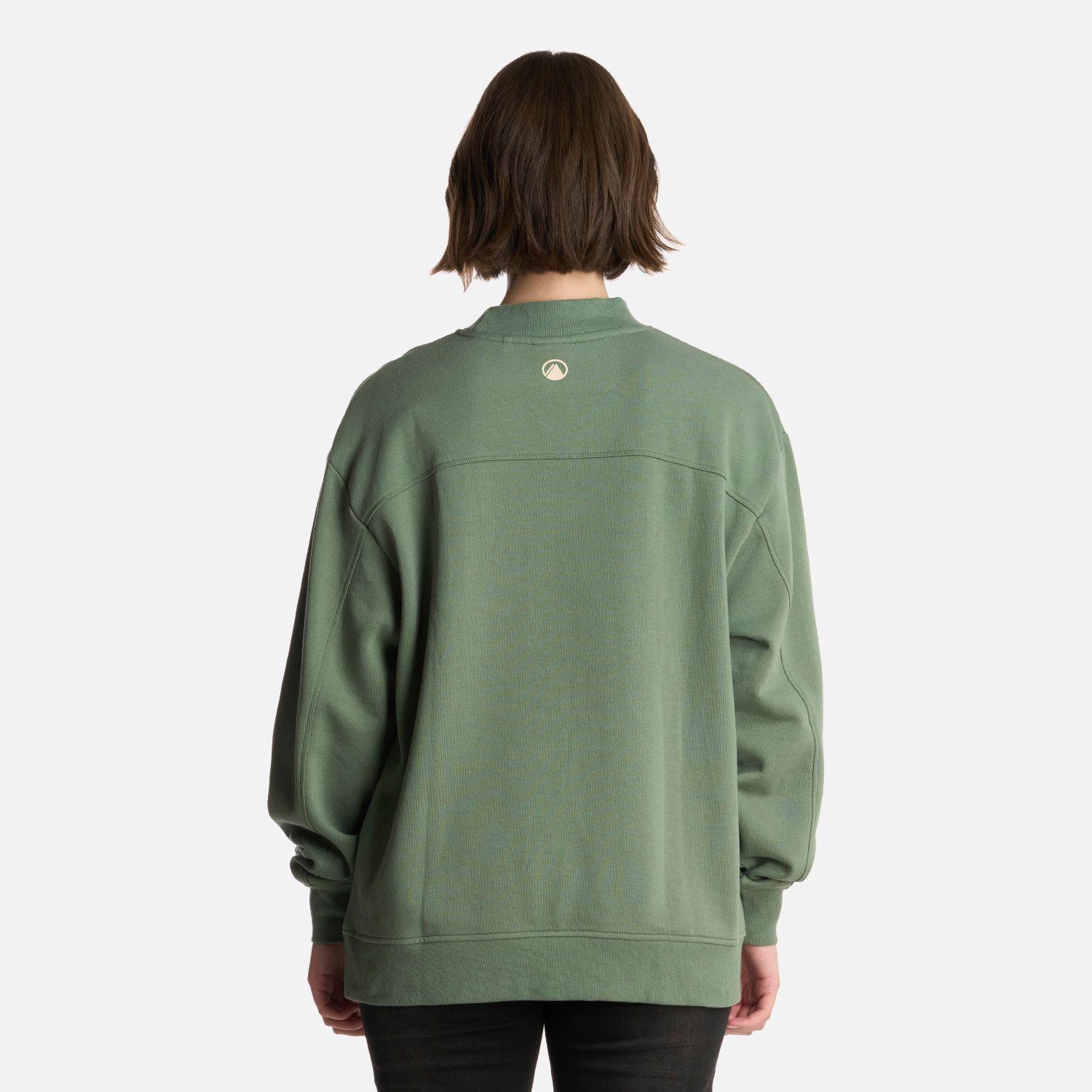 Polerón Mujer Ulmo Mid Point Crewneck Sweatshirt Jade Lippi-2