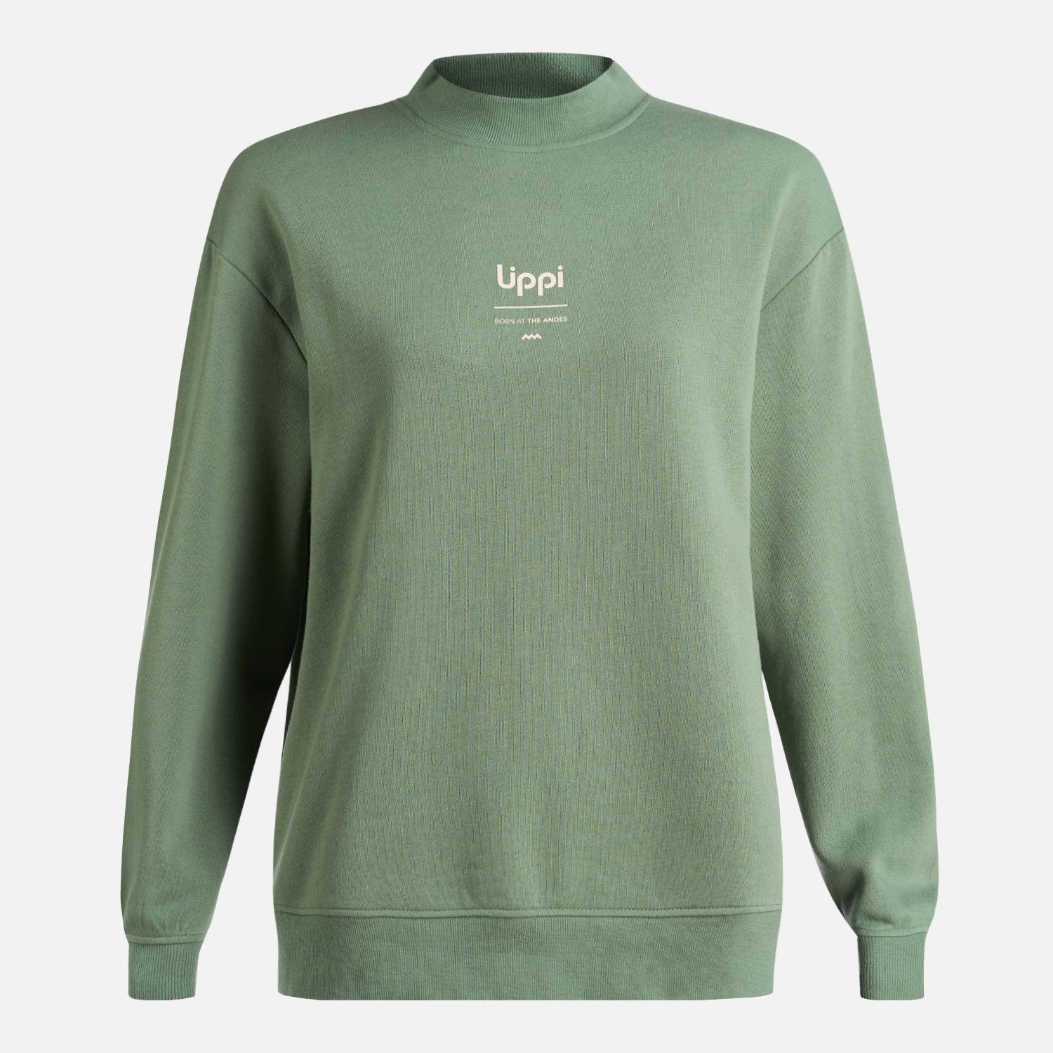 Polerón Mujer Ulmo Mid Point Crewneck Sweatshirt Jade Lippi-5