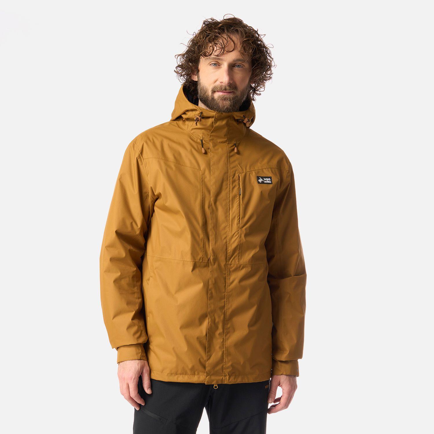 Chaqueta Hombre Corteza Mostaza Oscuro Haka Honu I26-1