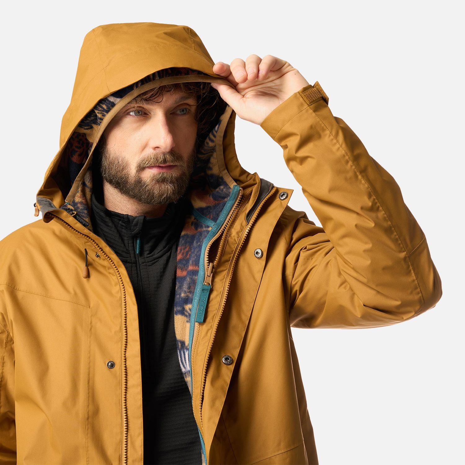 Chaqueta Hombre Corteza Mostaza Oscuro Haka Honu I26-5