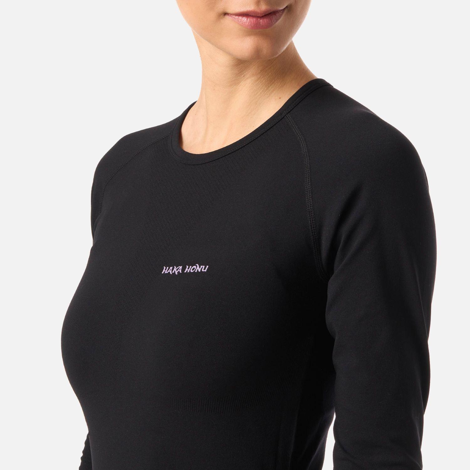 Primera Capa Mujer Puma Austral Top Negro Haka Honu I26-3