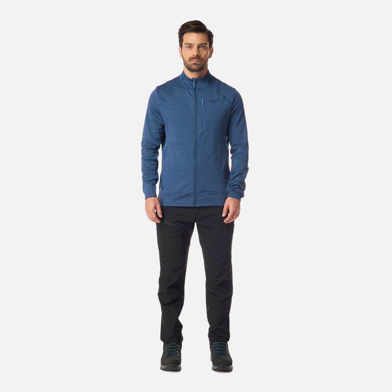 Polerón Hombre Viedma 1000 Nano-F Full Zip Azul Oscuro Lippi I26-6