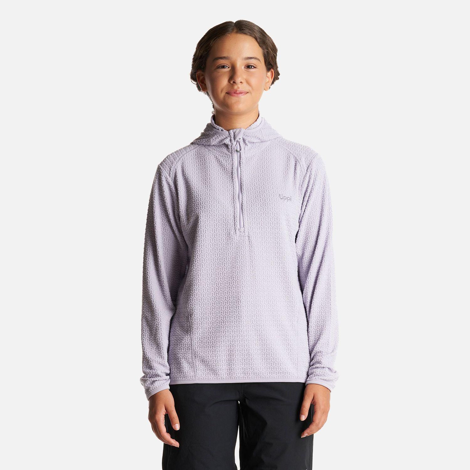 Poleron Teen Girl Mild Nano-F 14 Zip Jade Oscuro Lippi-1