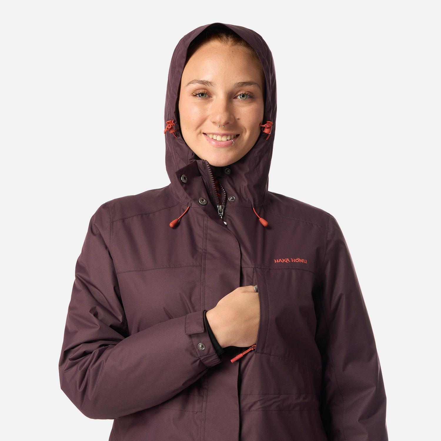 Chaqueta Mujer Terranova Burdeo Haka Honu-3