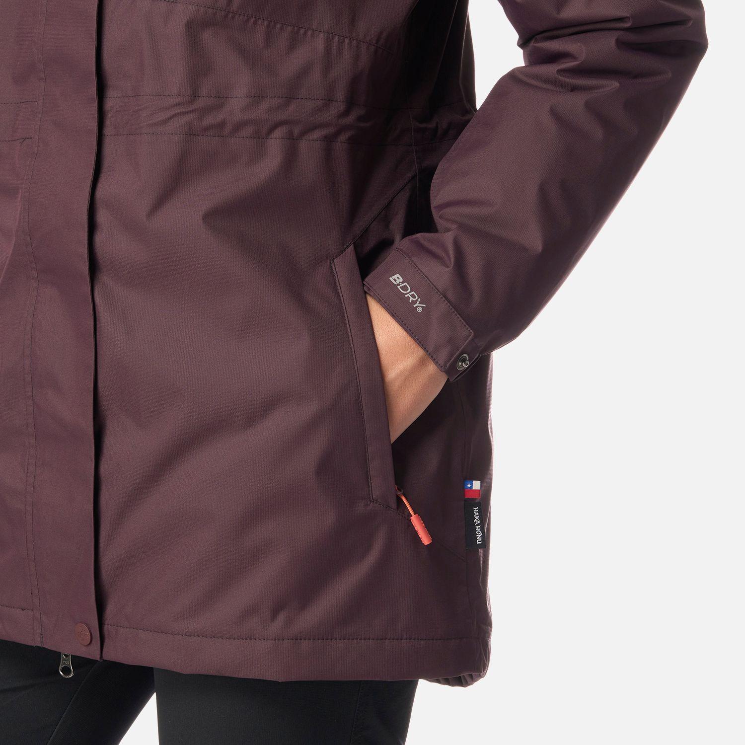 Chaqueta Mujer Terranova Burdeo Haka Honu-4