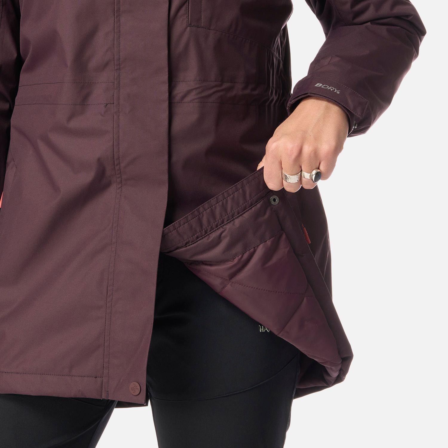 Chaqueta Mujer Terranova Burdeo Haka Honu-5