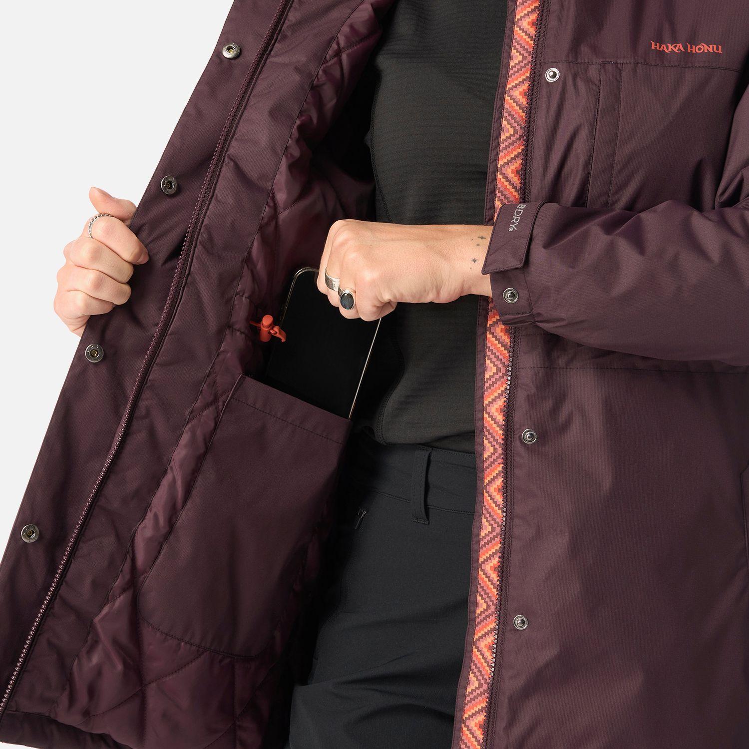 Chaqueta Mujer Terranova Burdeo Haka Honu-6