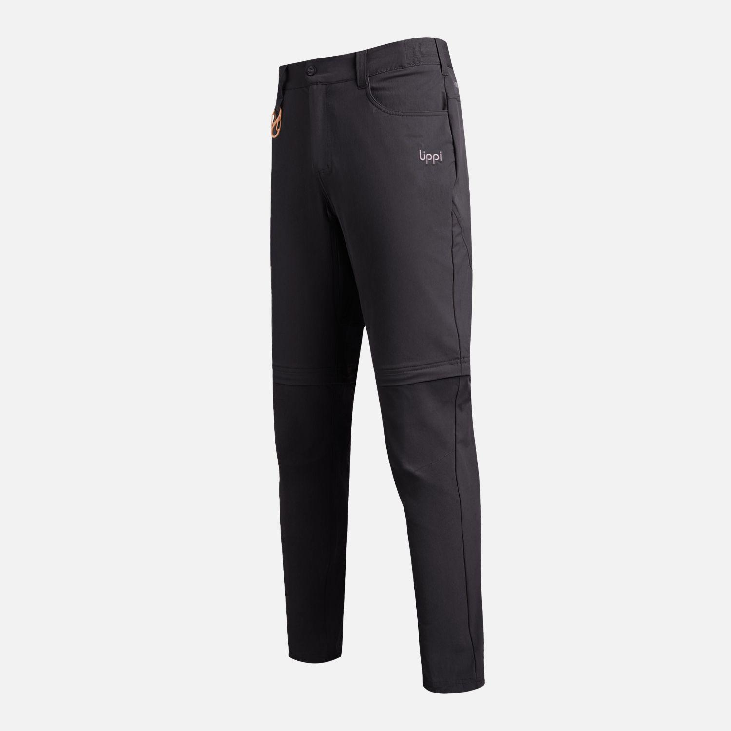 Pantalón Hombre Lennox Q-Dry Mix-2 Pants Negro Lippi V26-8