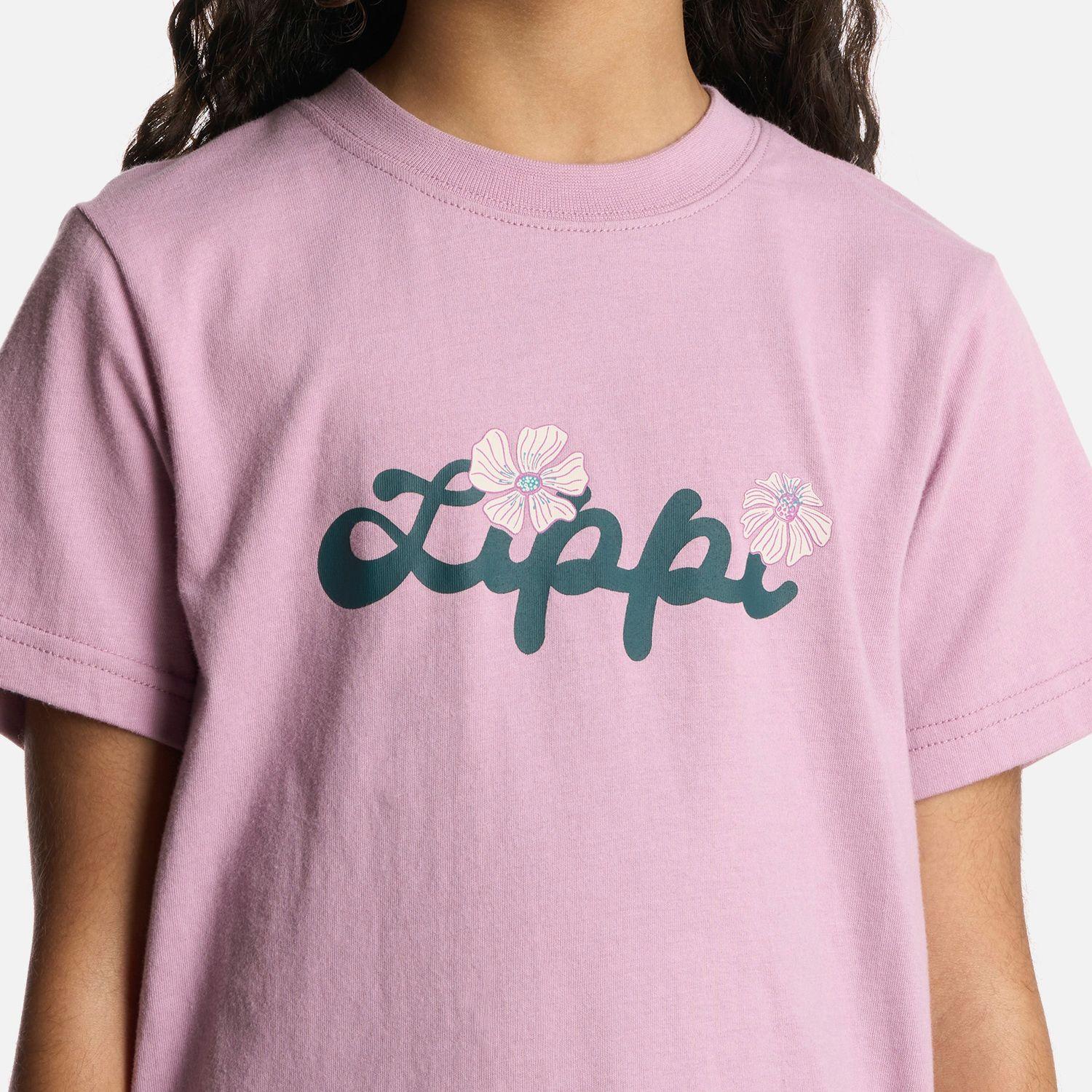 Polera Niña Logo Lippi T-Shirt Lila Lippi-3