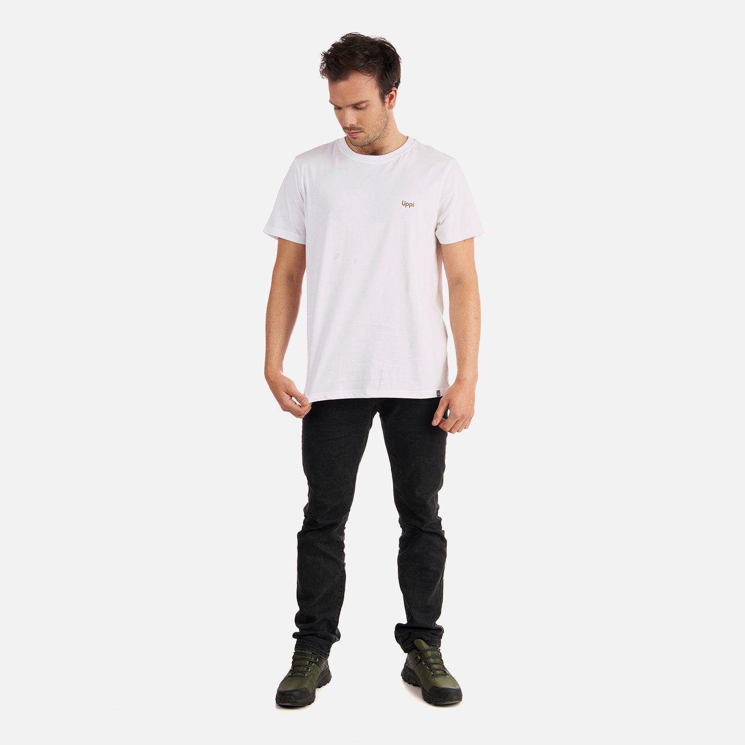 Polera Hombre Ulmo T-Shirt Blanco Lippi I22-6