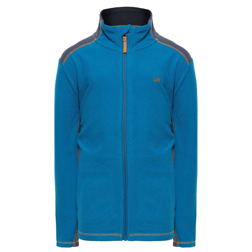 Poleron Niño Numan Nano-F Jacket Turquesa Oscuro Lippi-0