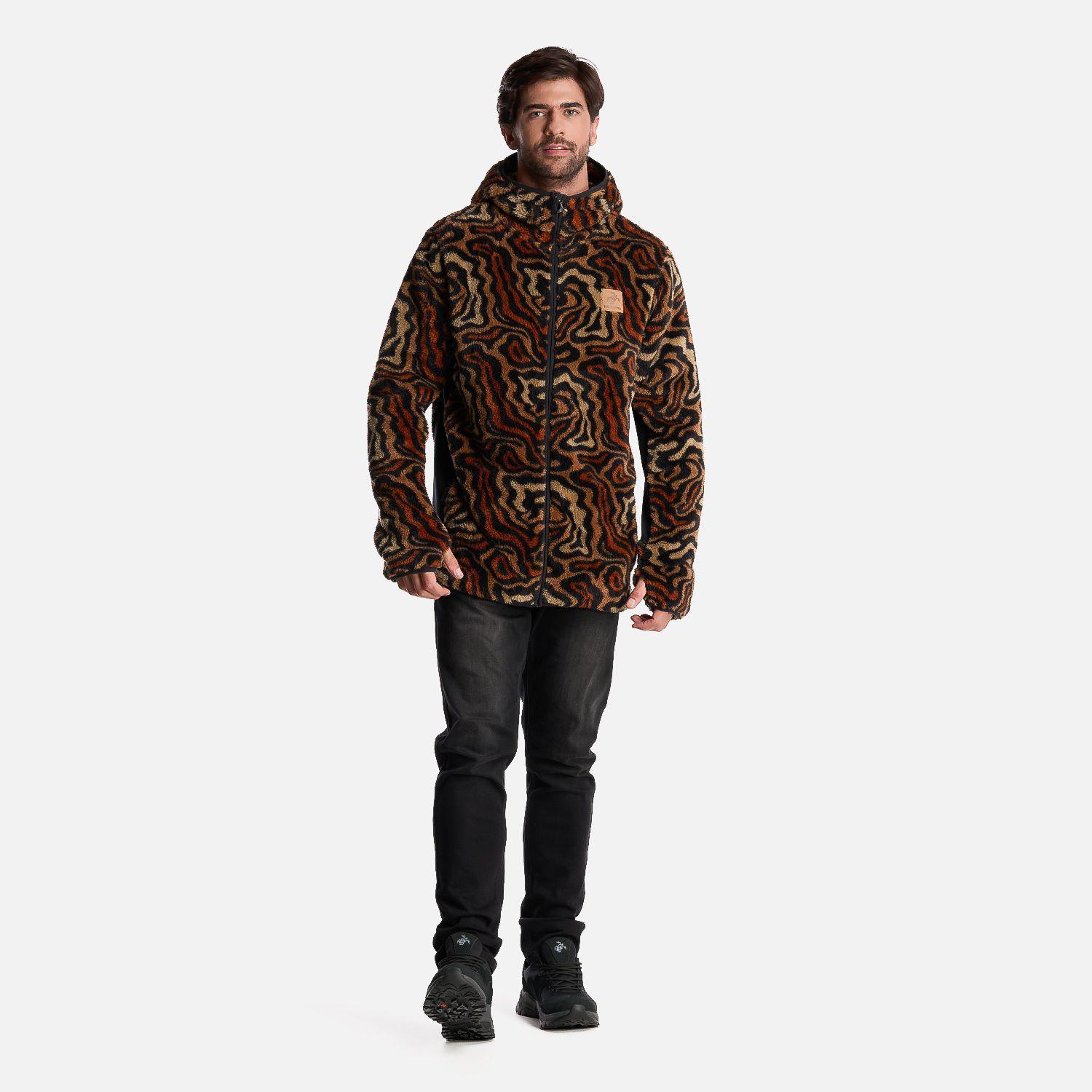 Poleron Hombre Calur-oso Print Cafe Haka Honu-6