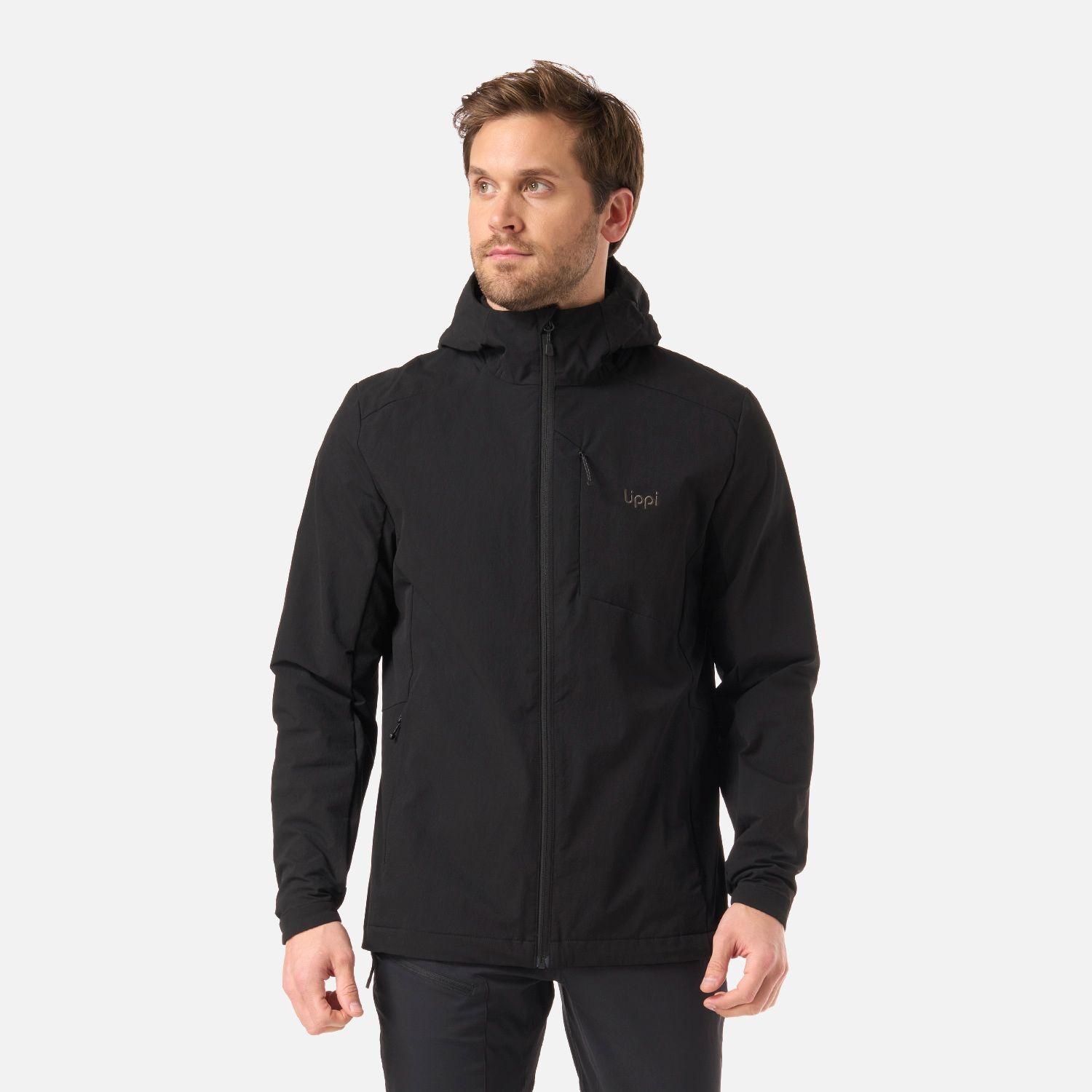Chaqueta Hombre Wind-Trek Softshell Jacket Negro Lippi V26-0