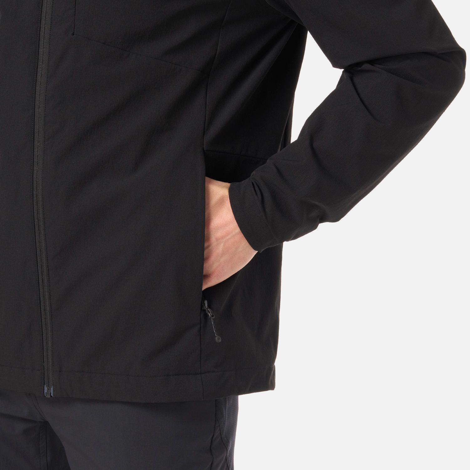 Chaqueta Hombre Wind-Trek Softshell Jacket Negro Lippi V26-6