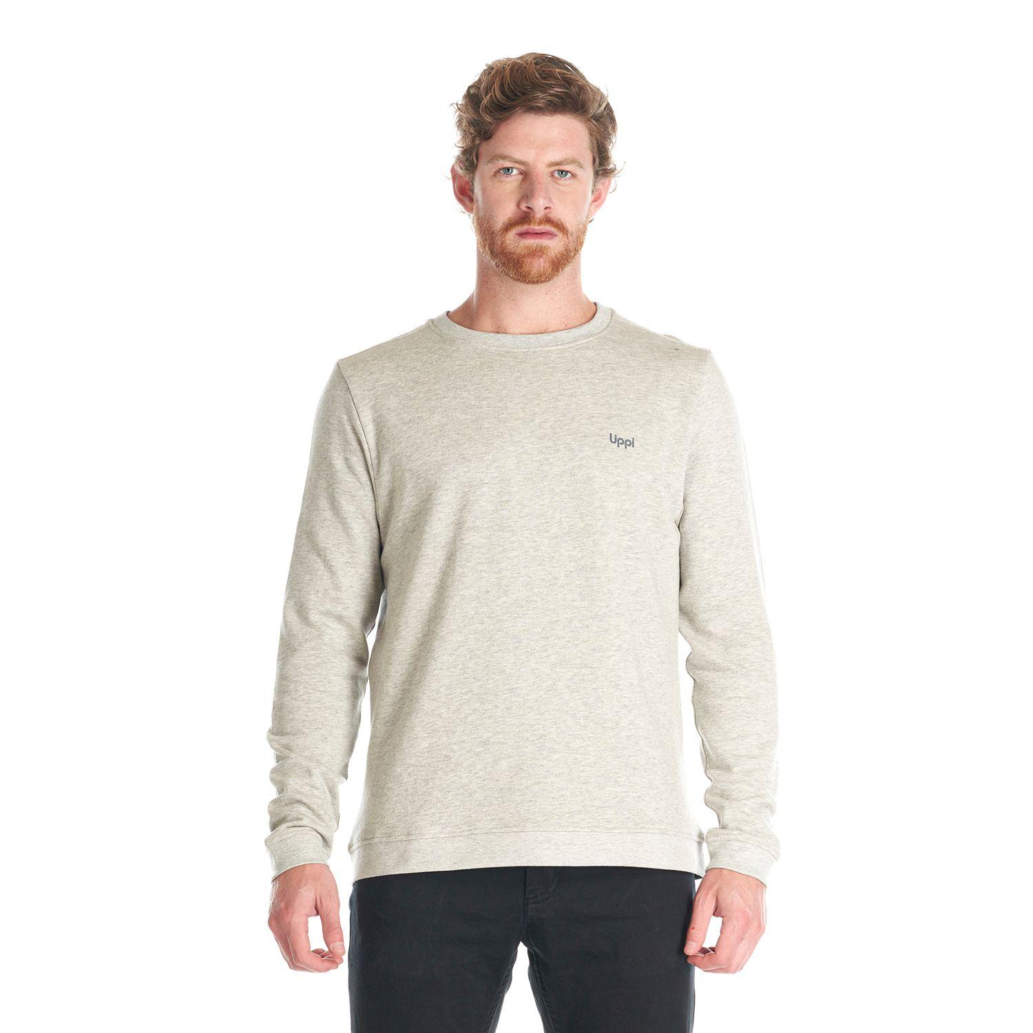 Poleron Hombre Insigne Sweatshirt Gris Lippi-1