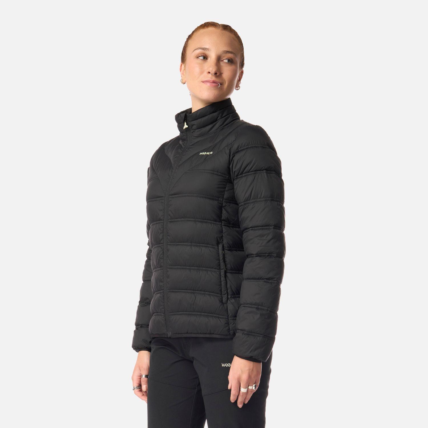 Chaqueta Mujer Ultraliviana Negro Haka Honu I26-1