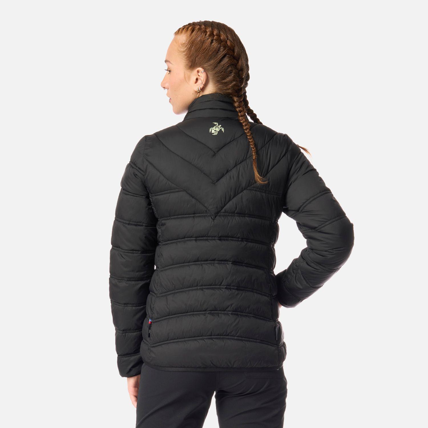 Chaqueta Mujer Ultraliviana Negro Haka Honu I26-2