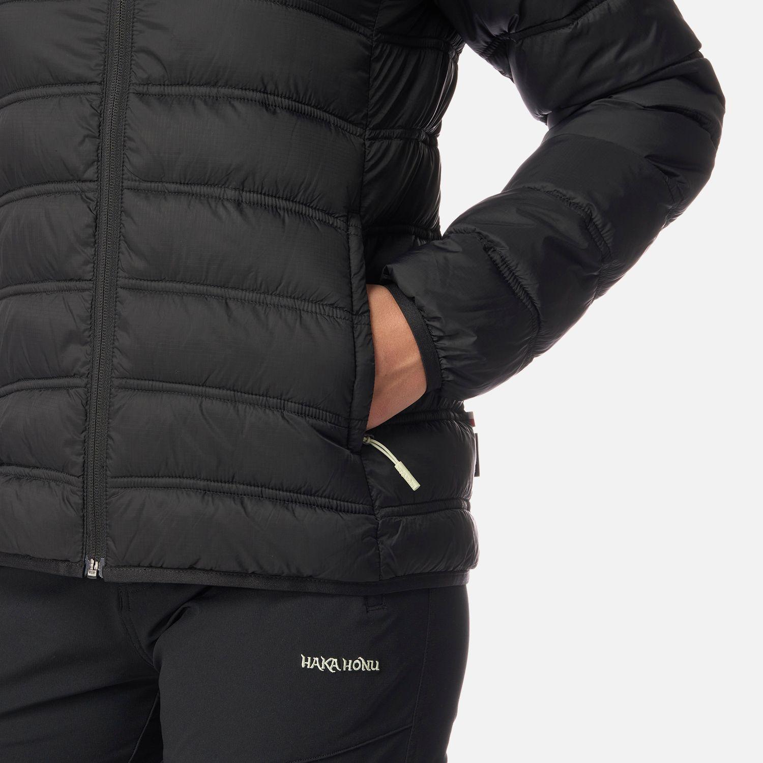 Chaqueta Mujer Ultraliviana Negro Haka Honu I26-4