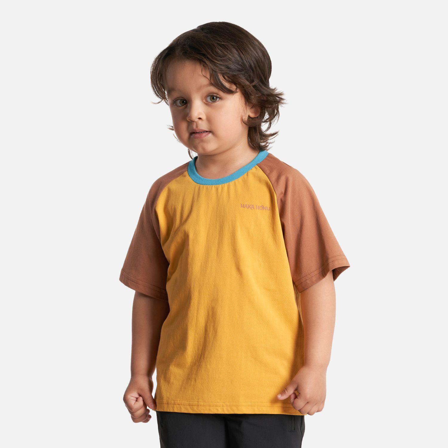 Polera Niño Hakids Amarillo Haka Honu-2
