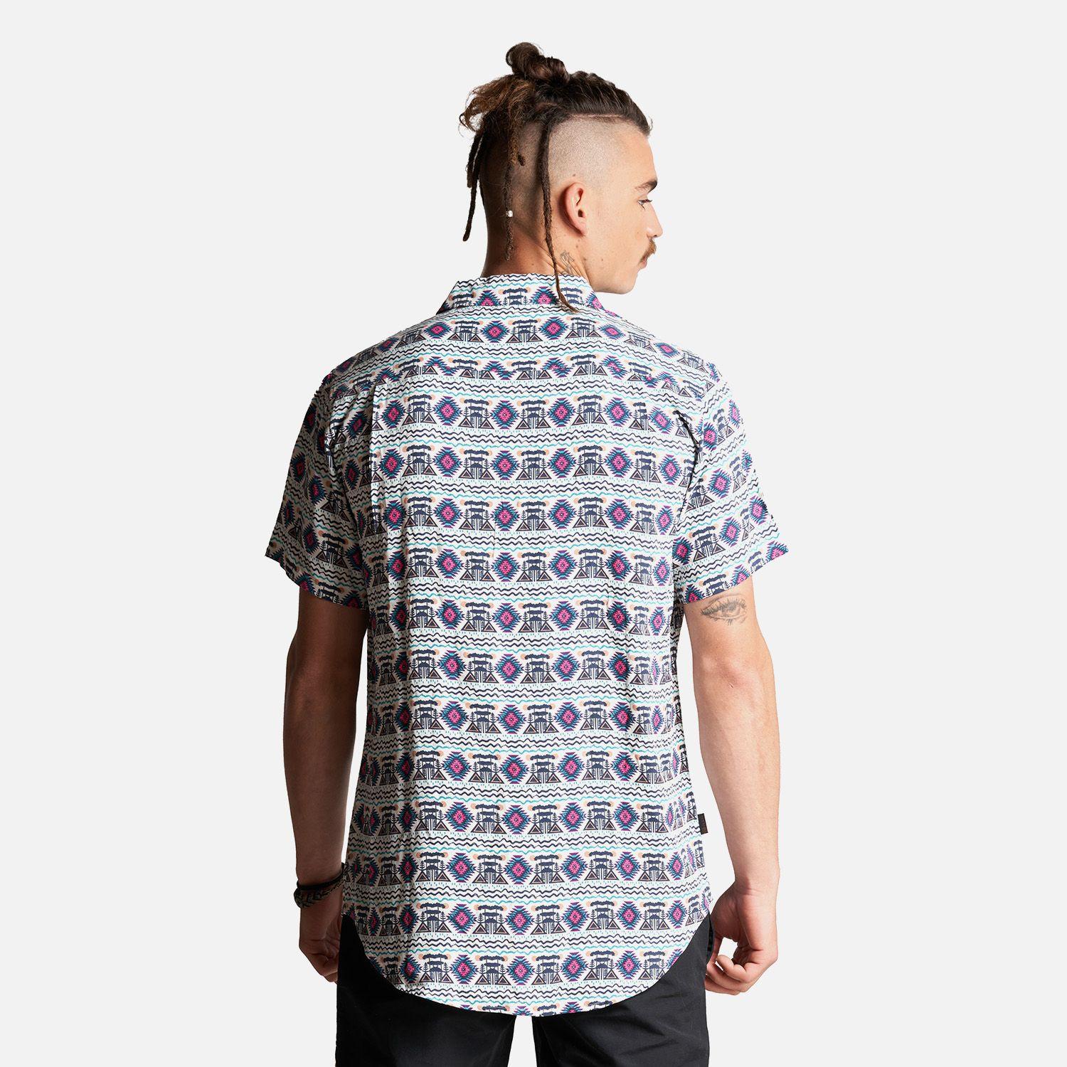 Camisa Hombre Aflora Full Print Blanco Haka Honu-3