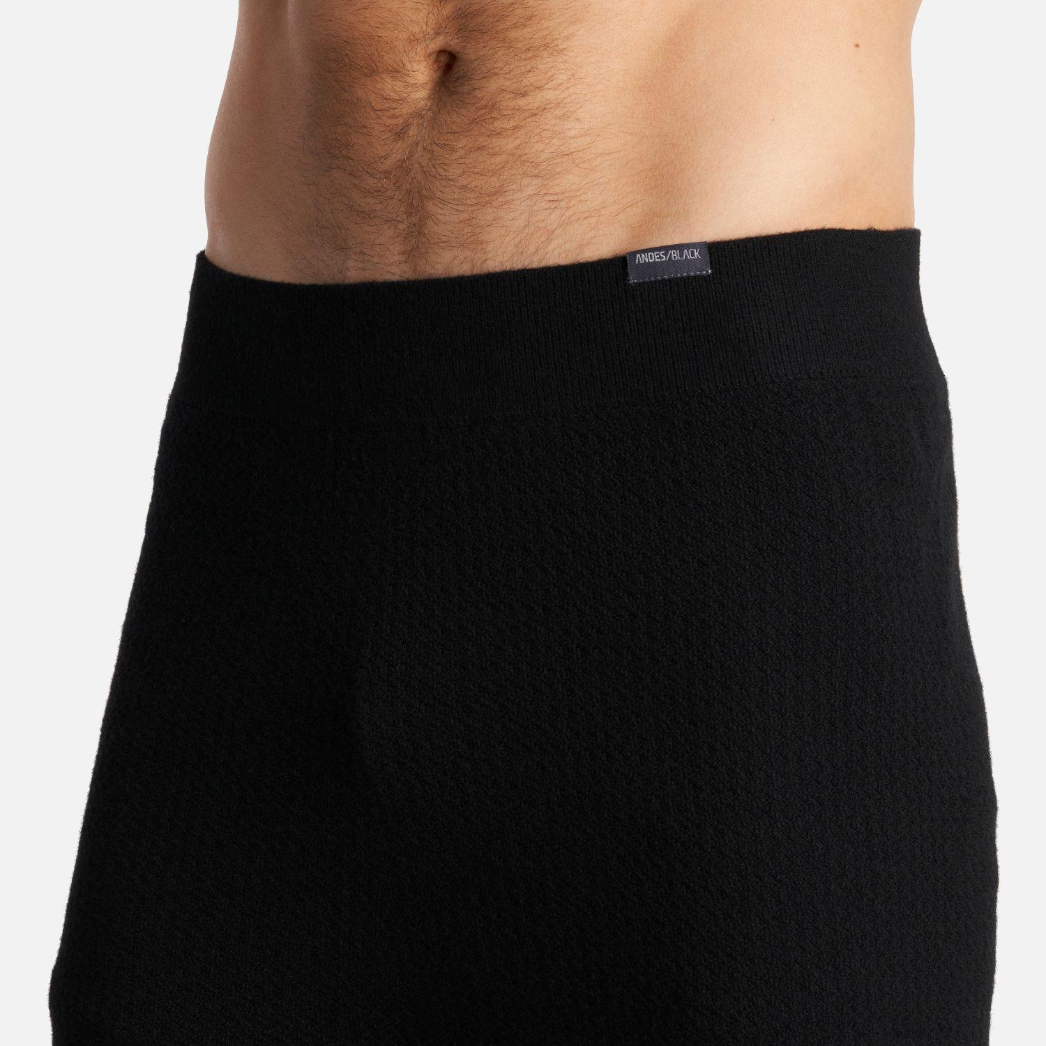 Primera Capa Hombre Skintec Merino Bottom Negro Lippi V26-3