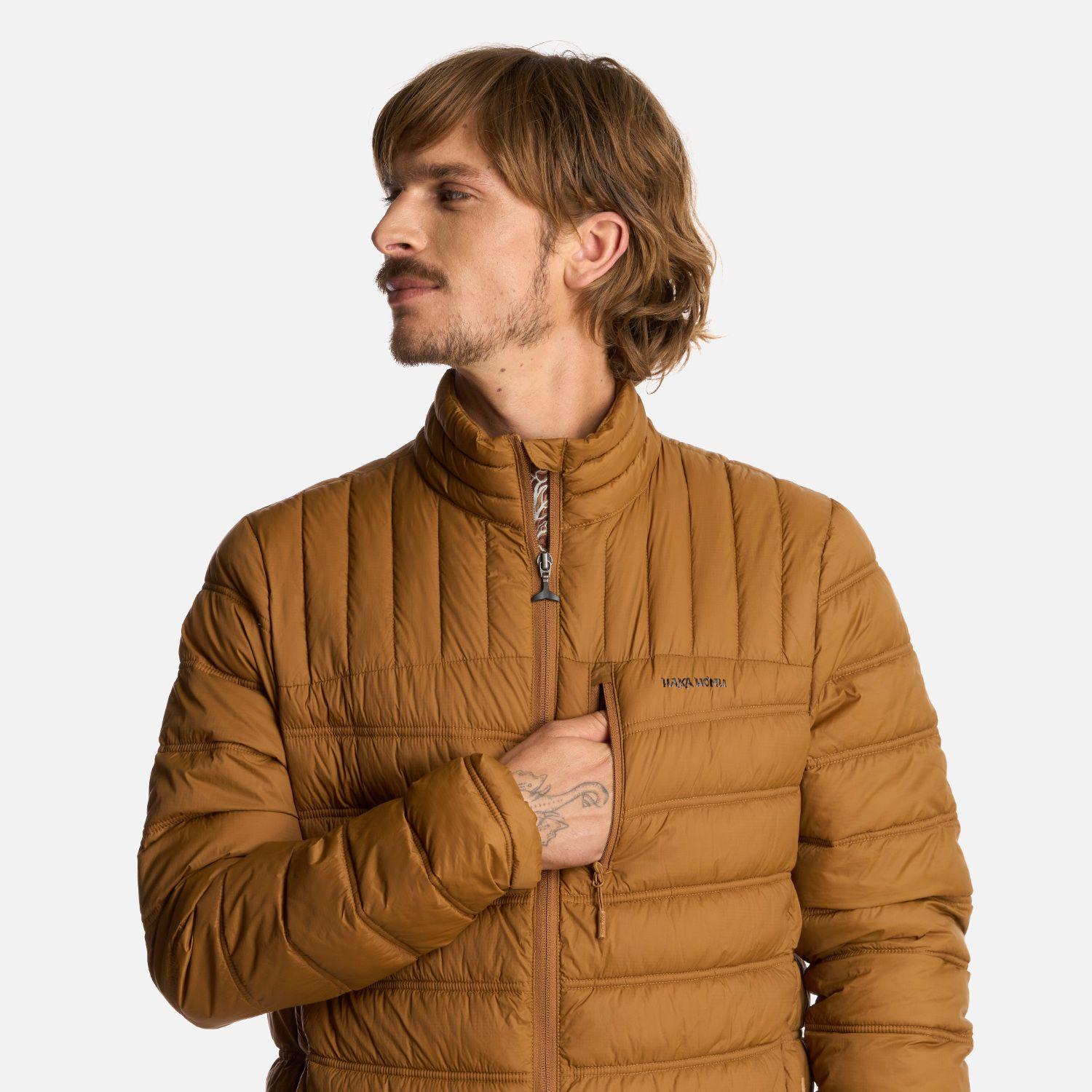 Chaqueta Hombre Ultraliviana Mostaza Haka Honu I25-3
