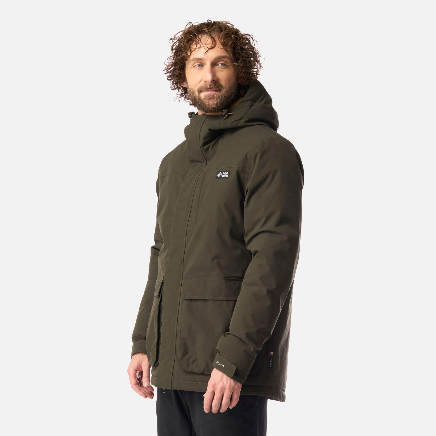 Chaqueta Hombre Diluvio Verde Militar Haka Honu I26-1