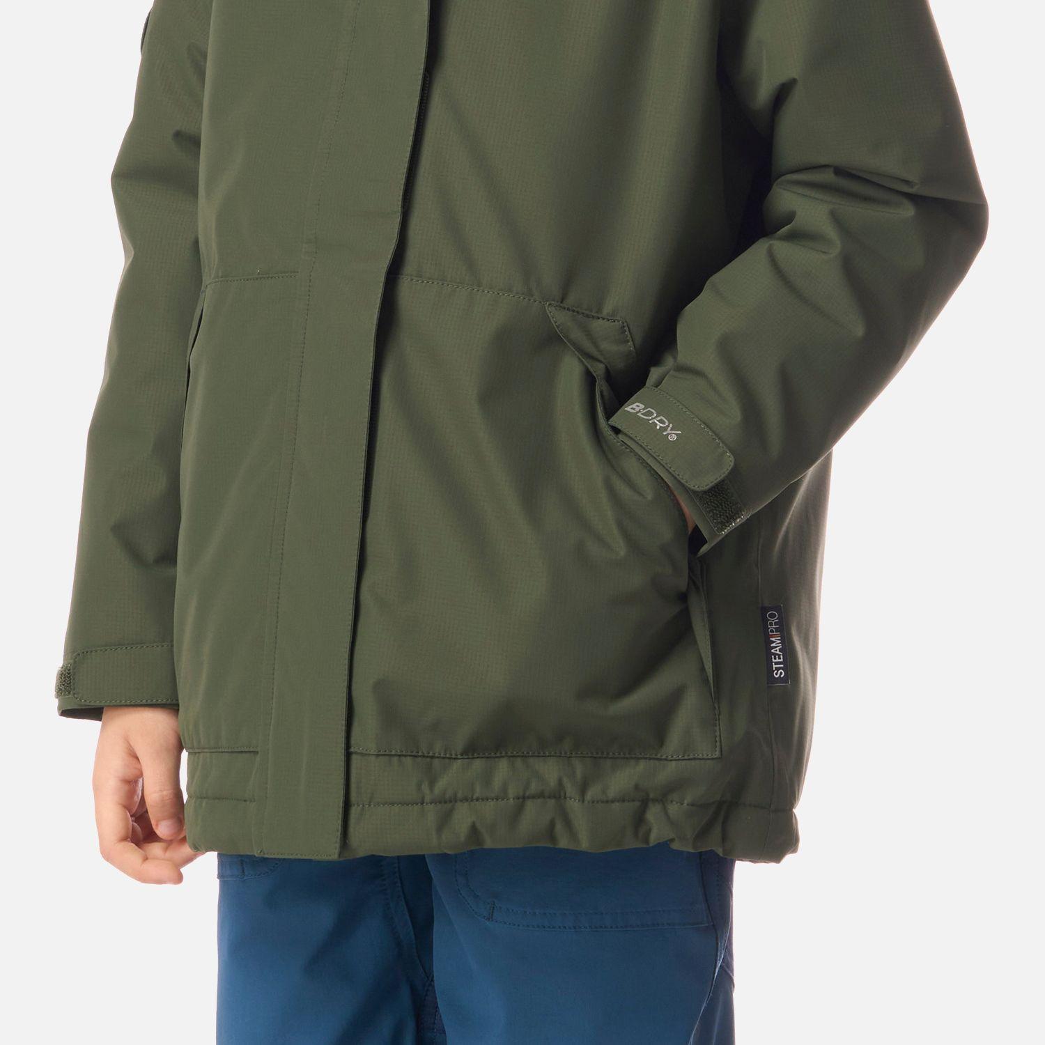 Chaqueta Niño Cold Place B-Dry Hoody Jacket Verde Militar Lippi I26-4