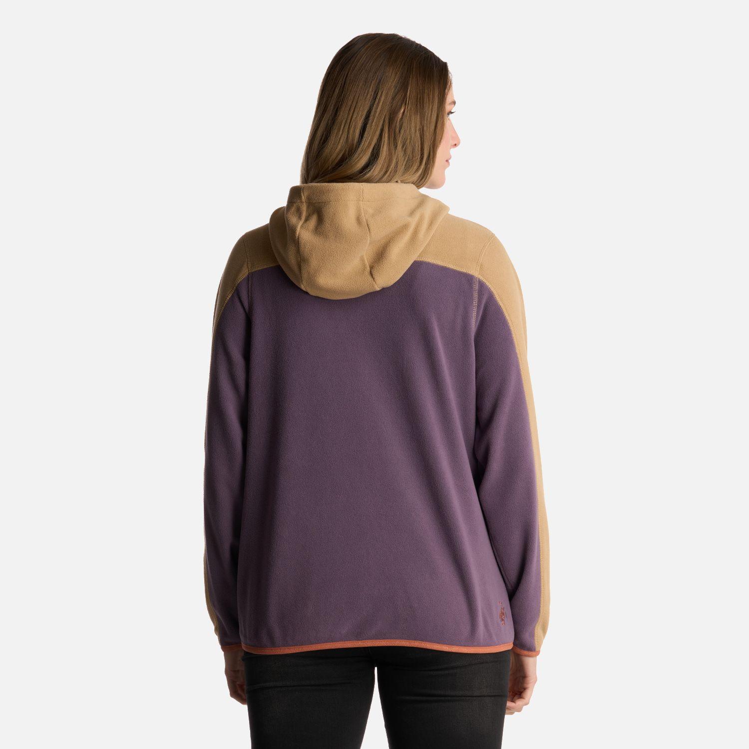 Polerón Mujer Leñera Morado Claro Haka Honu-2