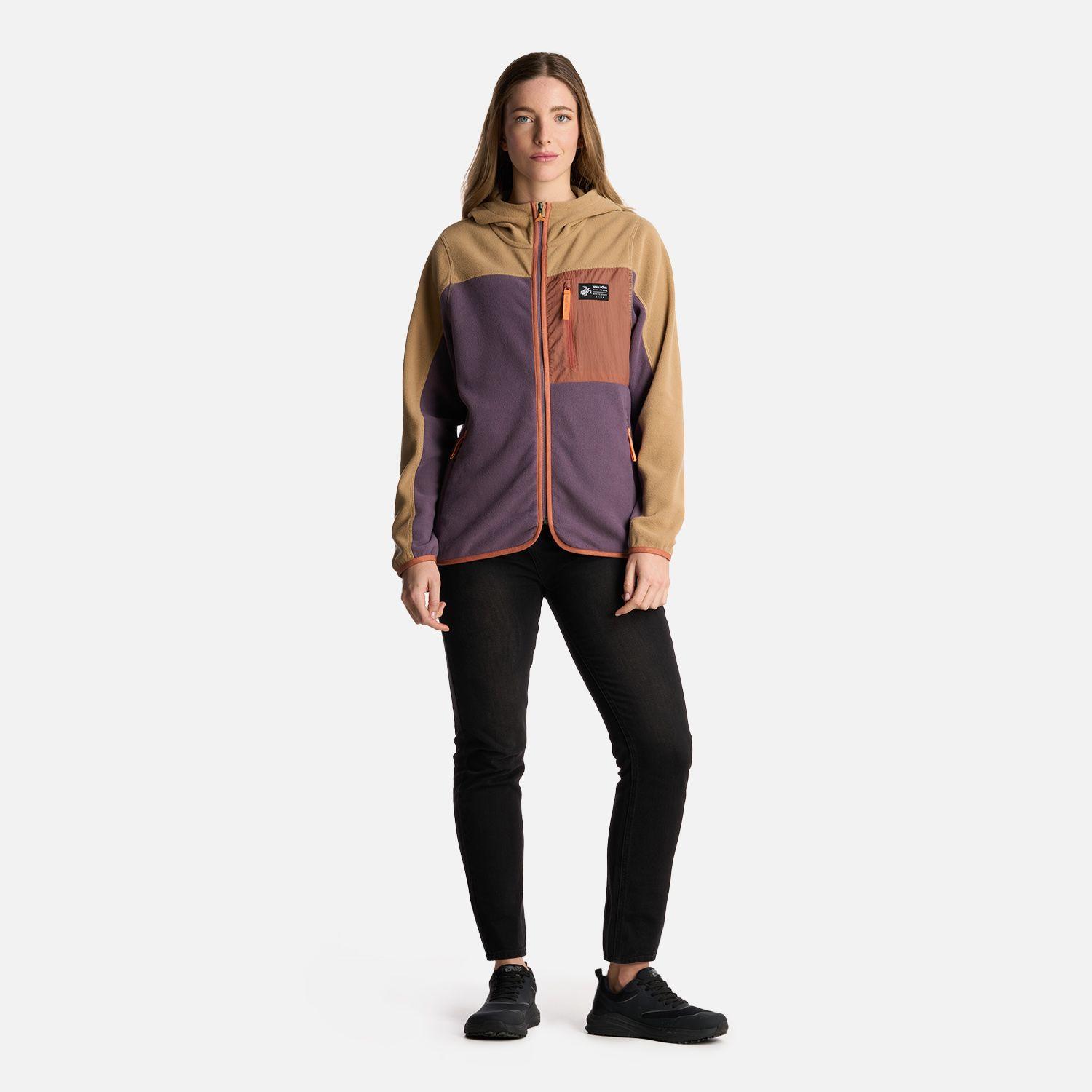 Polerón Mujer Leñera Morado Claro Haka Honu-5