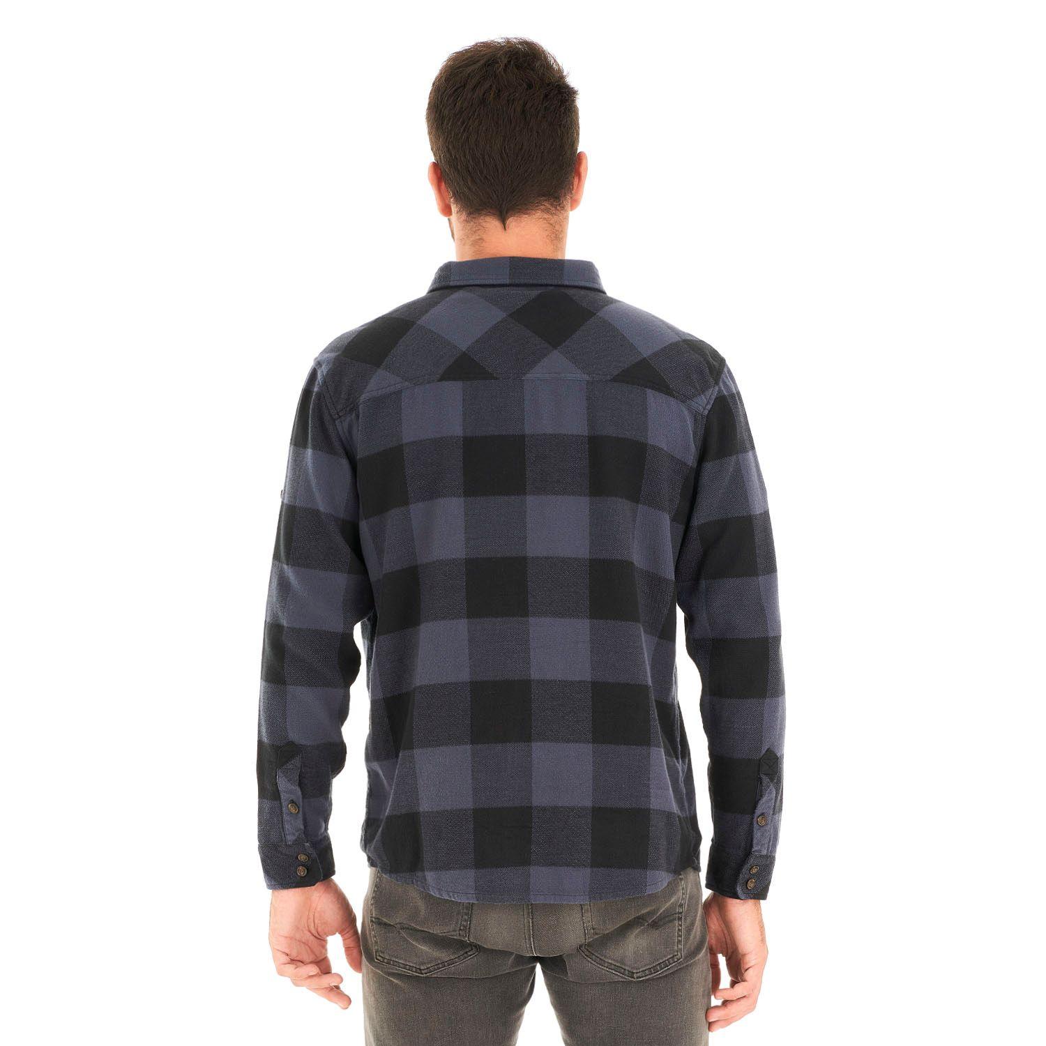 Camisa Hombre Lumberjack Shirt Azul Marino Lippi I21-5