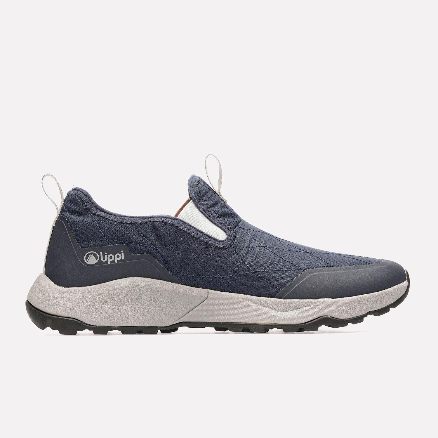 Zapatilla Hombre Wool Step Insulate Blue Grey Lippi-0