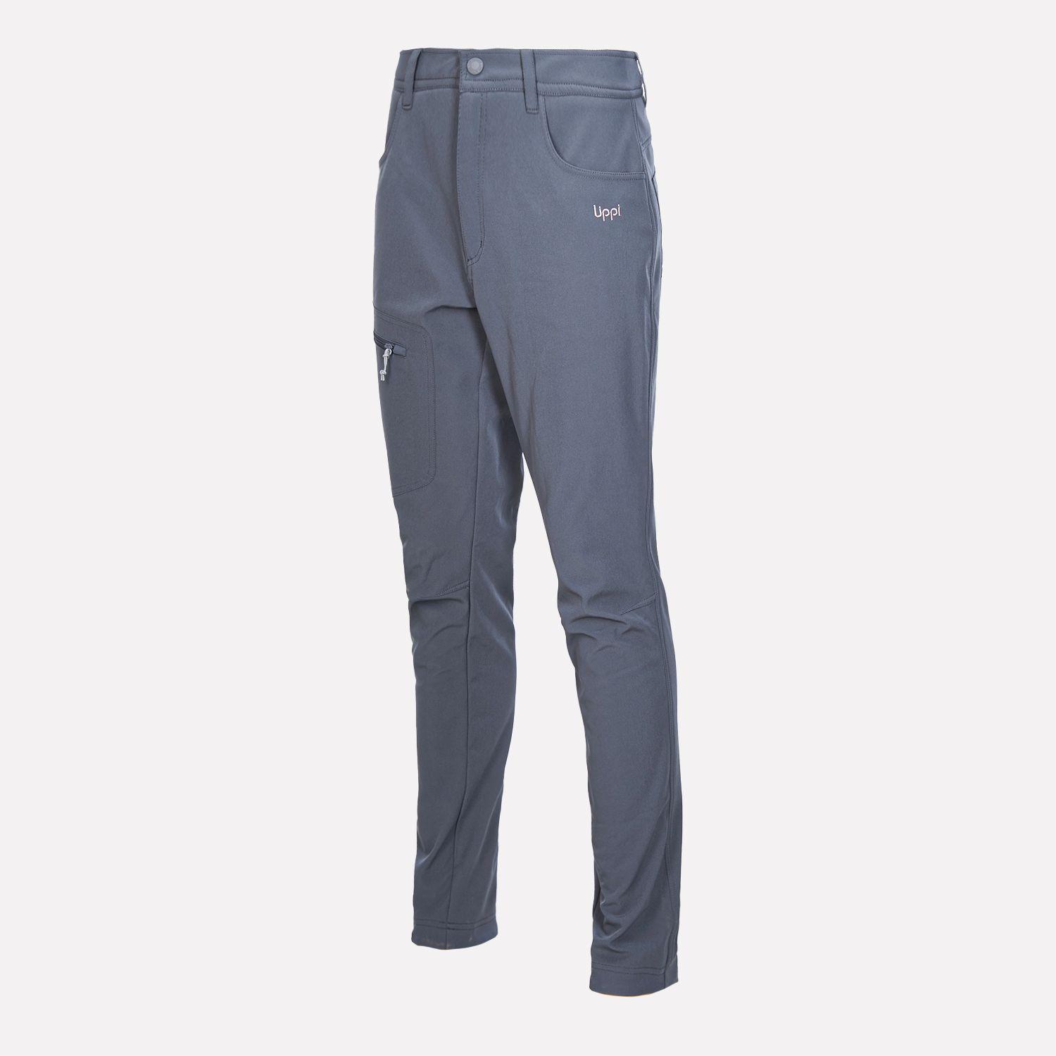 Pantalon Mujer Dinamic Softshell Pants Gris Oscuro Lippi-0