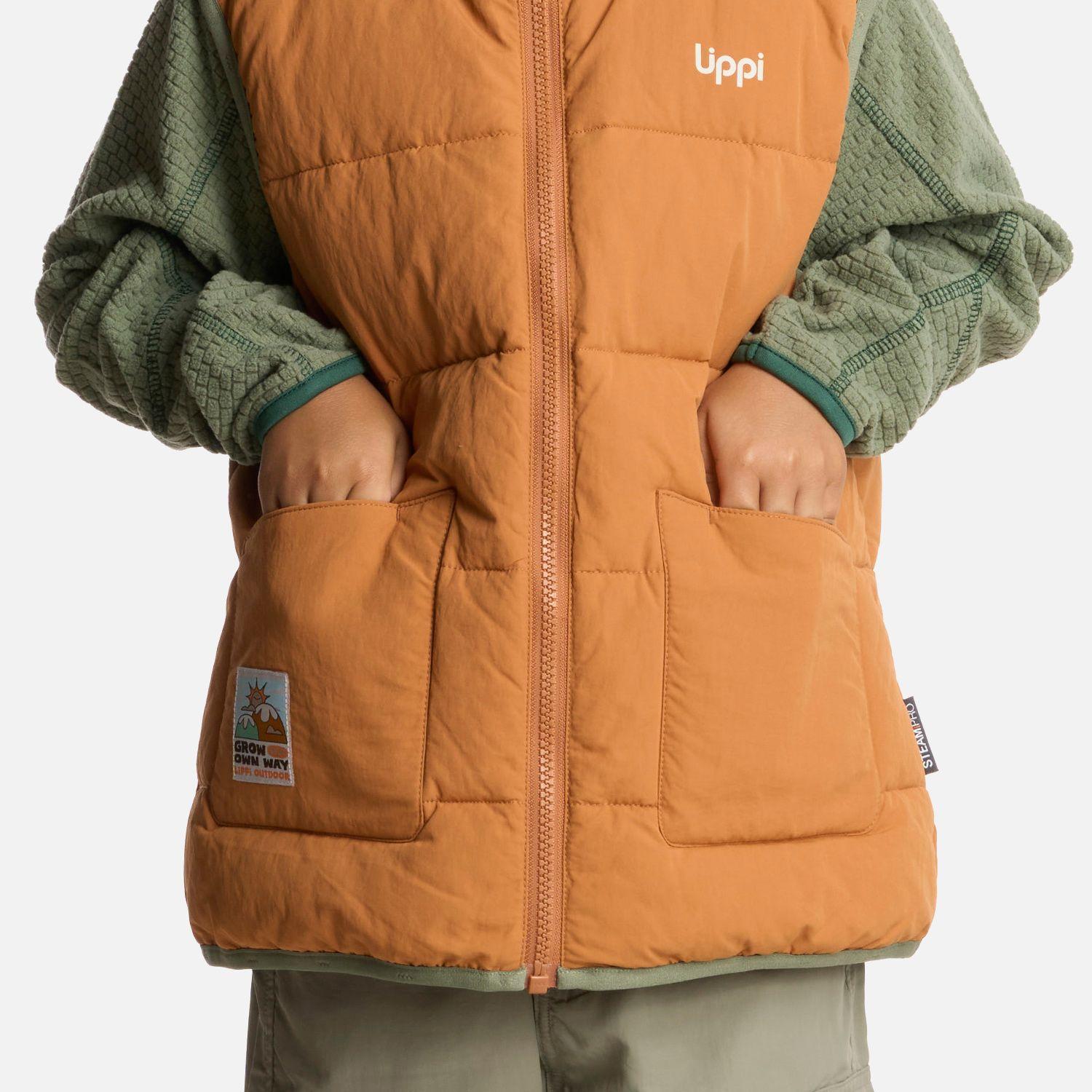 Chaqueta Niño Kingfisher Steam-Pro Vest Jacket Camel Lippi-3