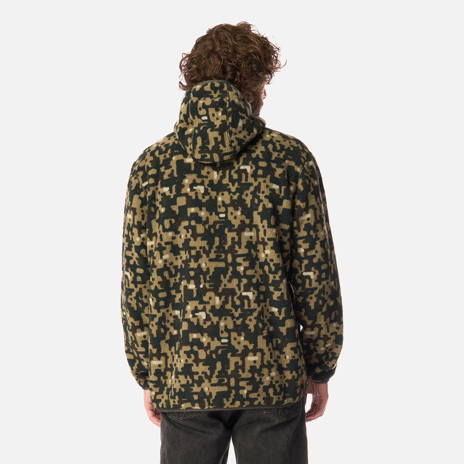 Polar Hombre Ñire Print Verde Militar Haka Honu-2