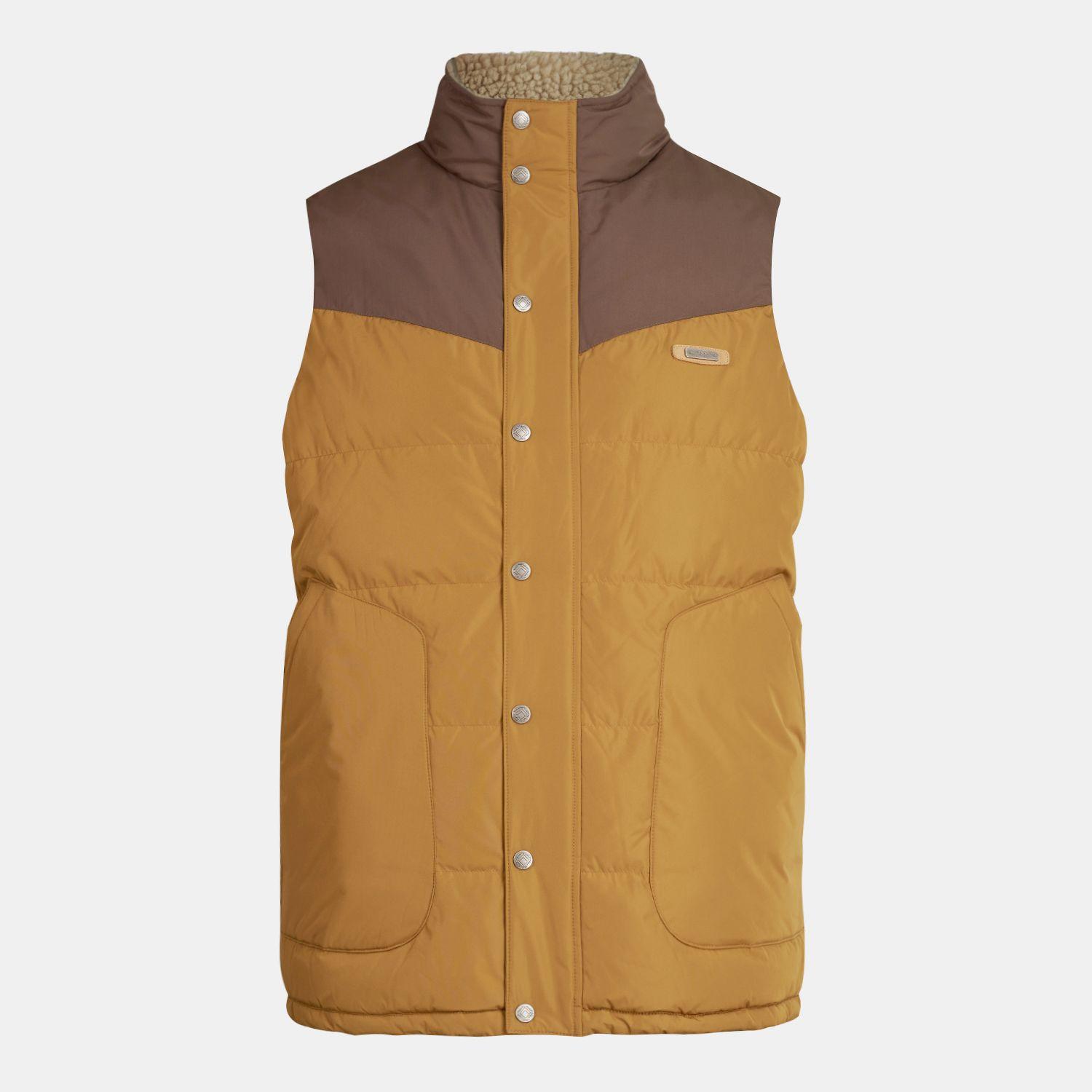 Chaqueta Hombre Kobuk Down Vest Mostaza Oscuro Lippi-0