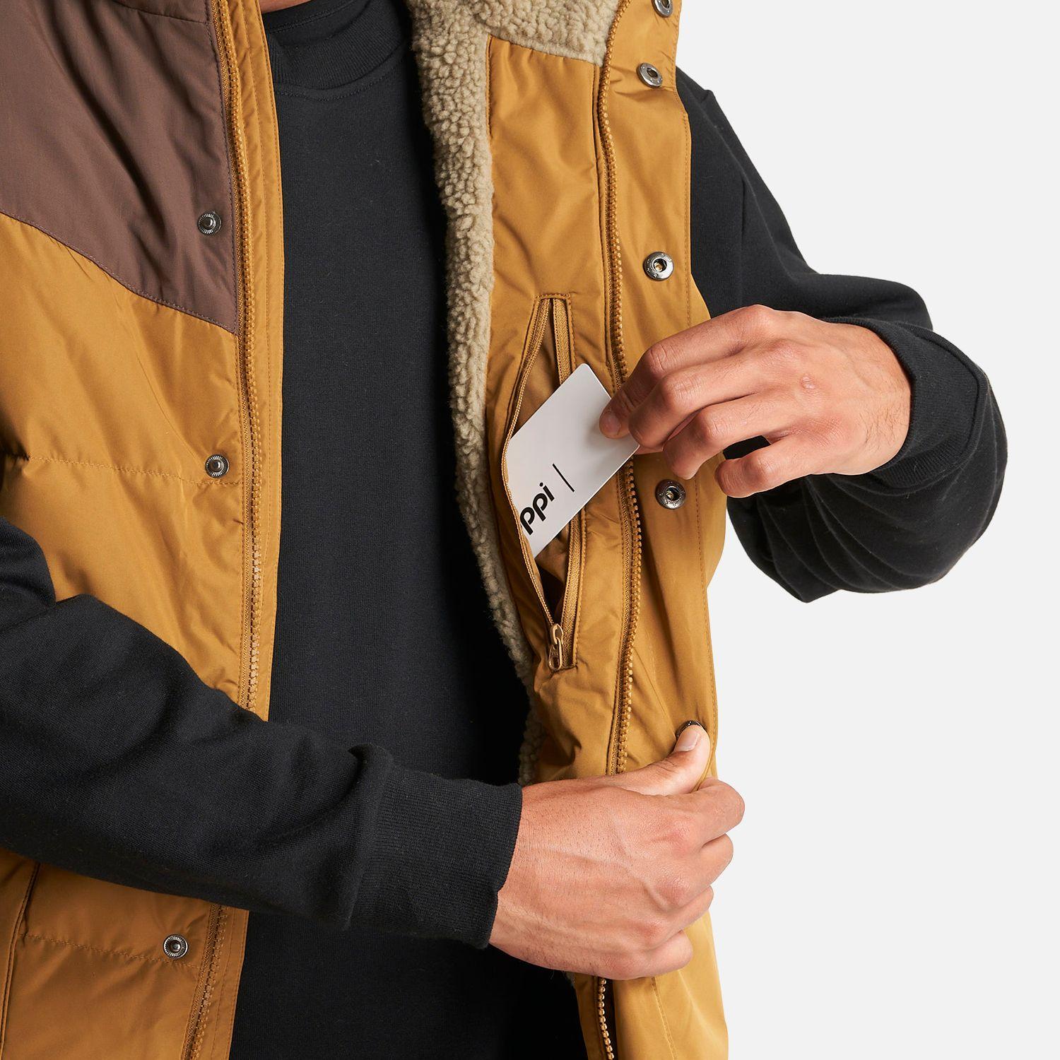 Chaqueta Hombre Kobuk Down Vest Mostaza Oscuro Lippi-7