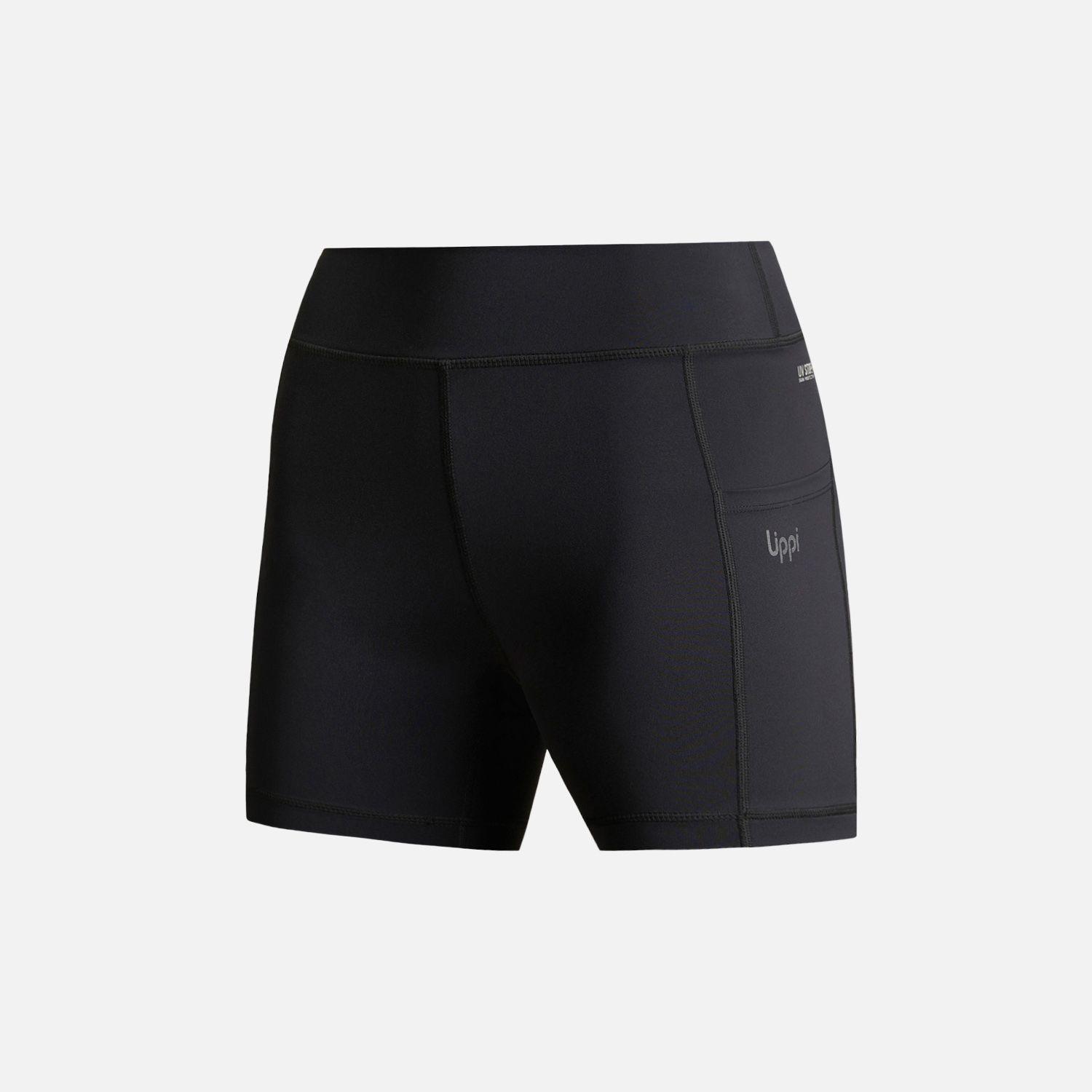 Calza Teen Girl In-Action Sport Short Negro Lippi V25-5