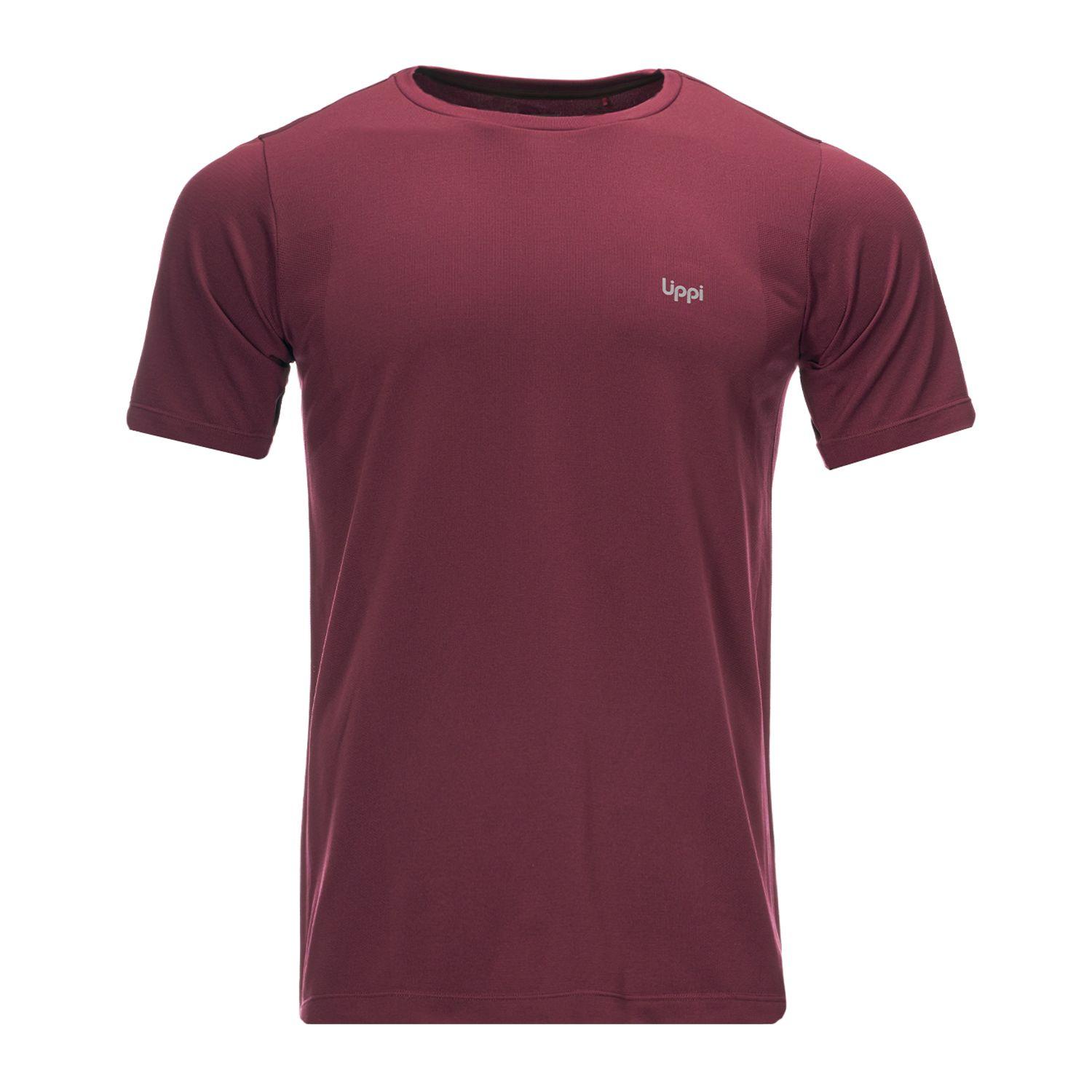 Polera Hombre B-Ready Seamless T-Shirt Rojo Oscuro Lippi-0
