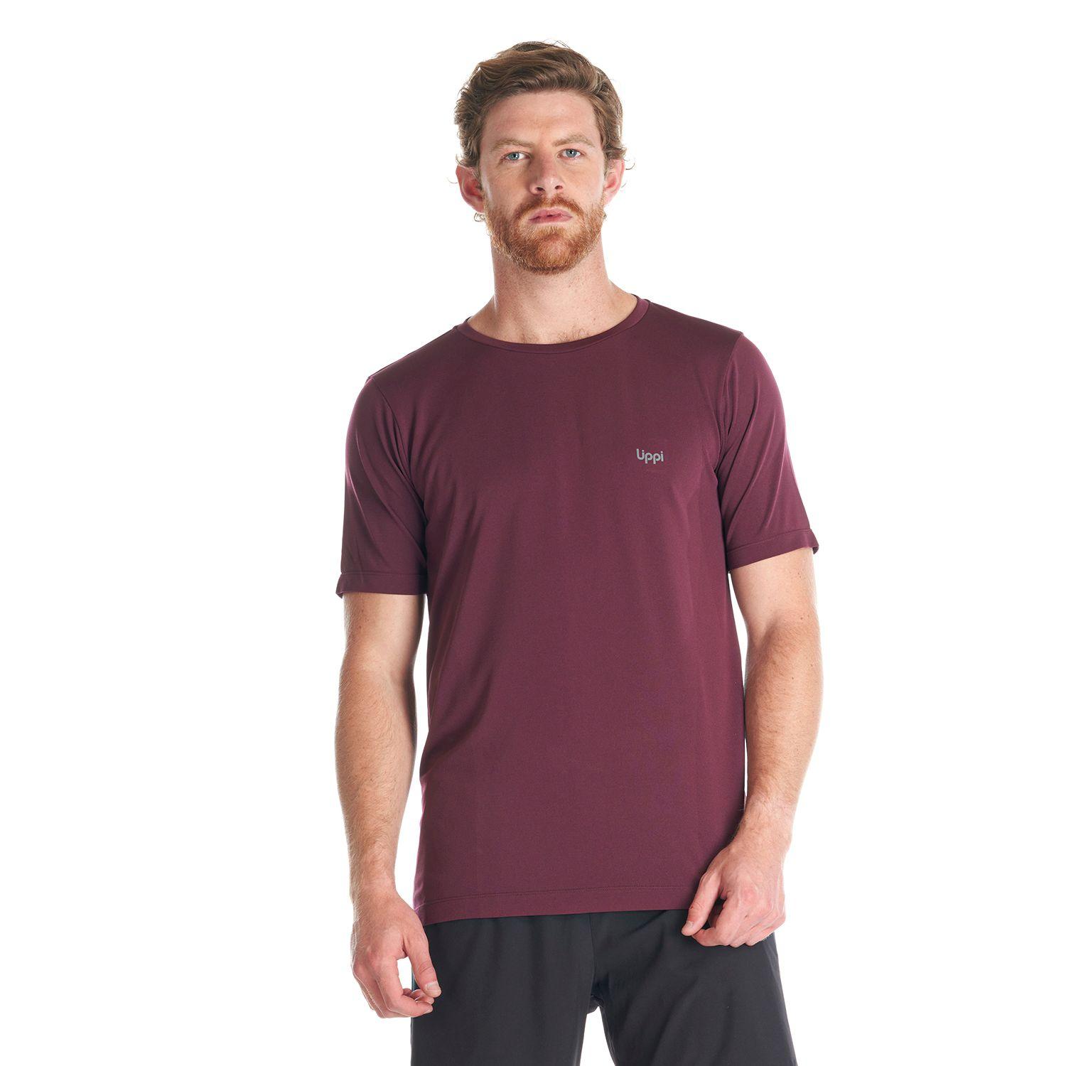 Polera Hombre B-Ready Seamless T-Shirt Rojo Oscuro Lippi-1