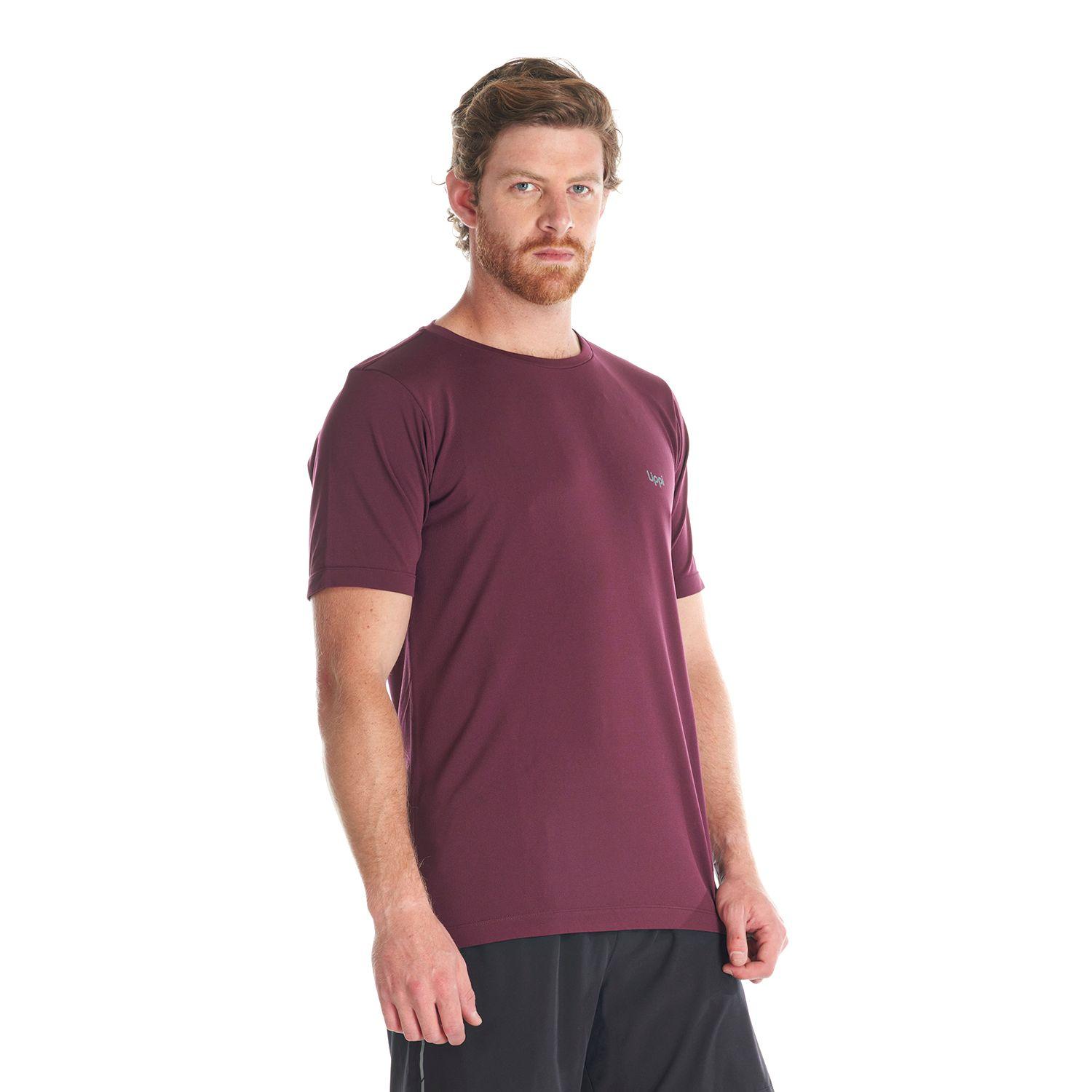Polera Hombre B-Ready Seamless T-Shirt Rojo Oscuro Lippi-2