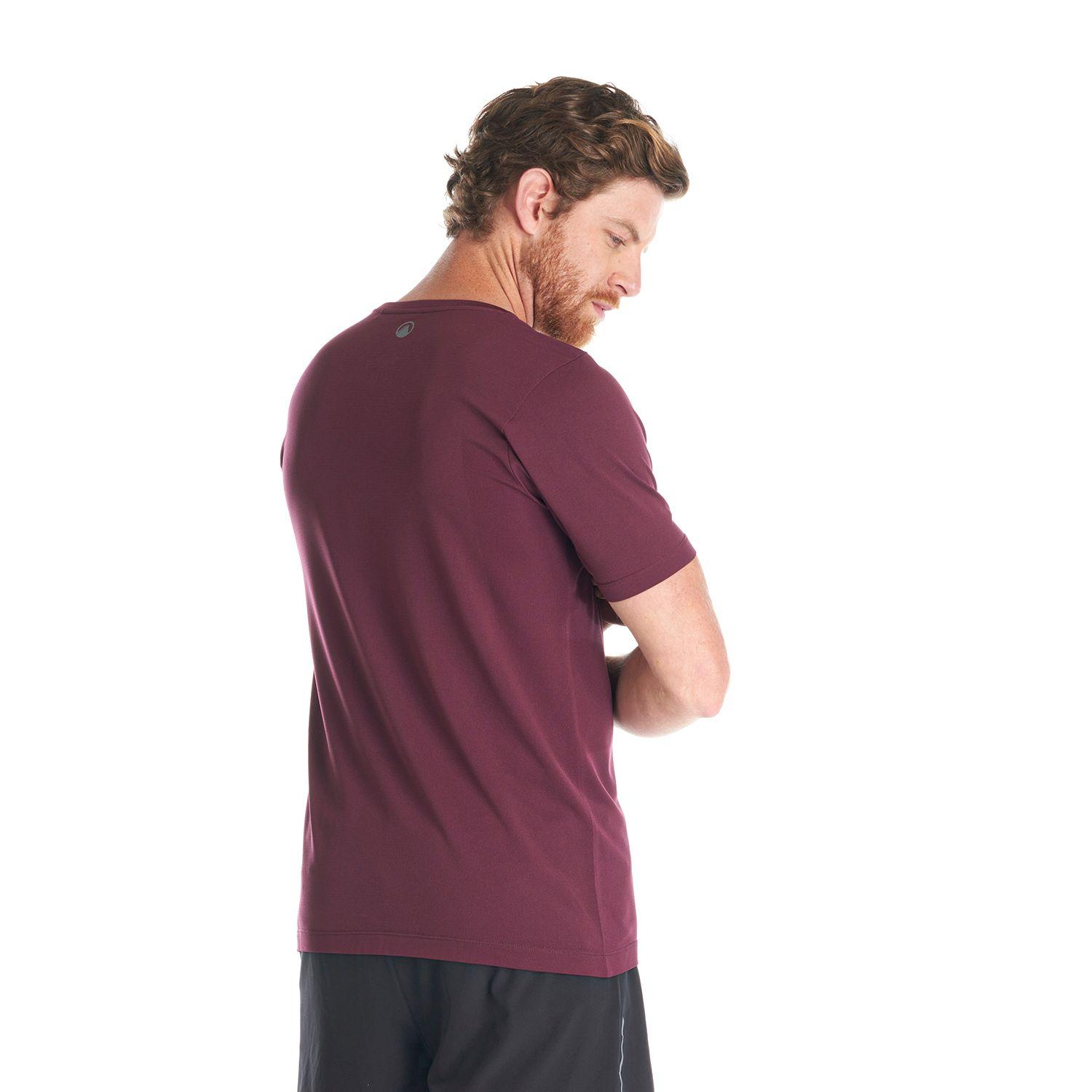 Polera Hombre B-Ready Seamless T-Shirt Rojo Oscuro Lippi-4