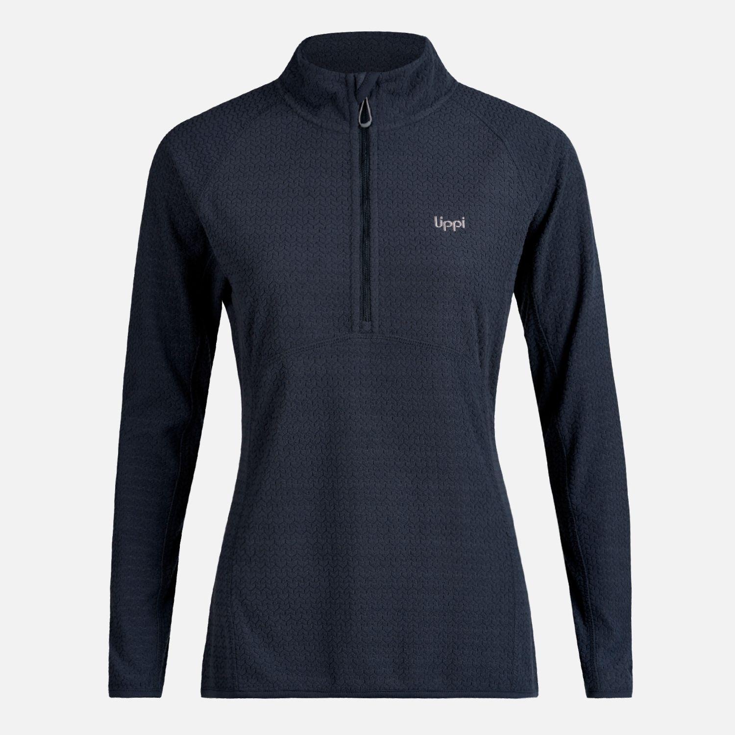 Poleron Mujer Jacaranda Nano-F 14 Zip Azul Marino Lippi I23-0