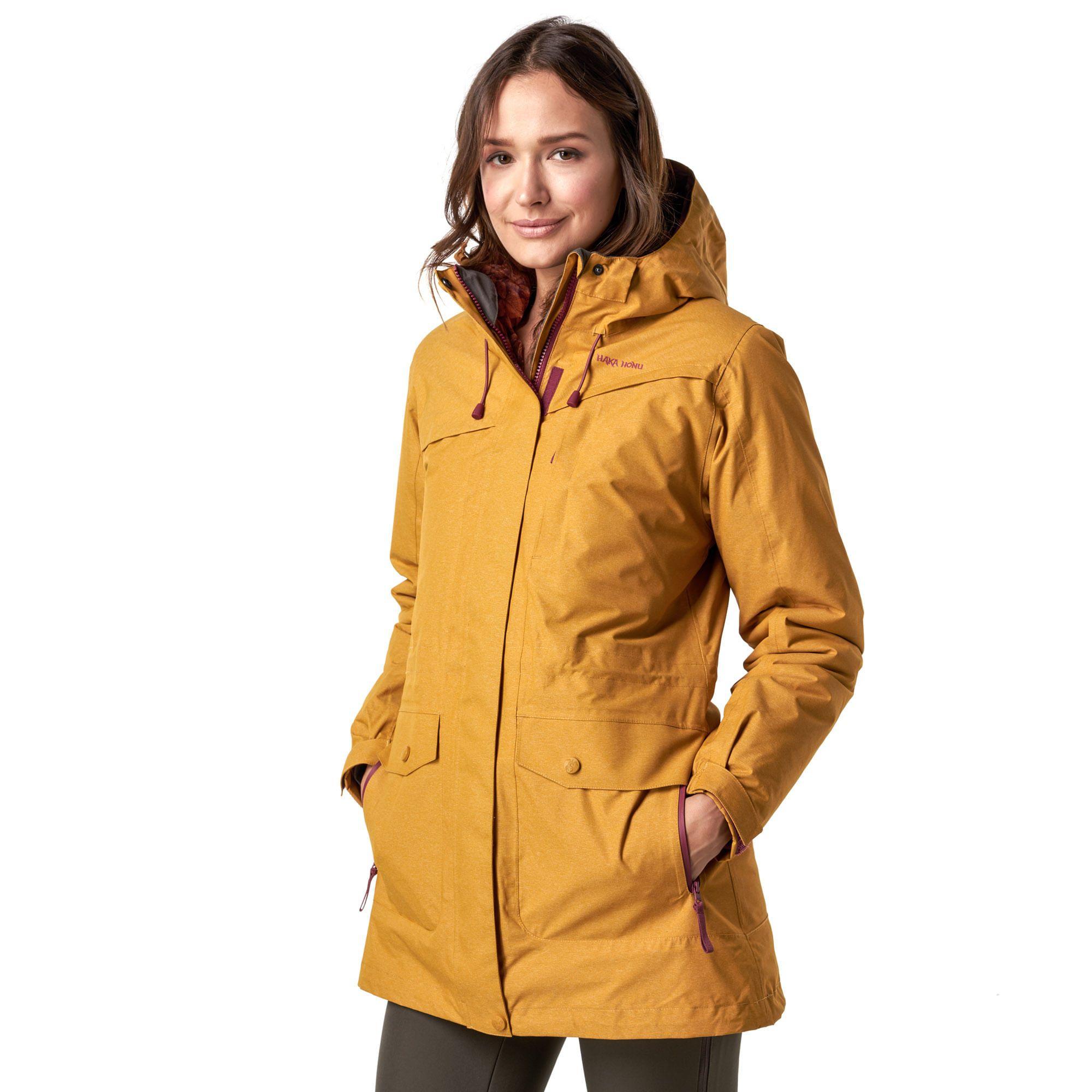 Chaqueta Mujer Perro Guapo Amarillo Ocre Haka Honu-0