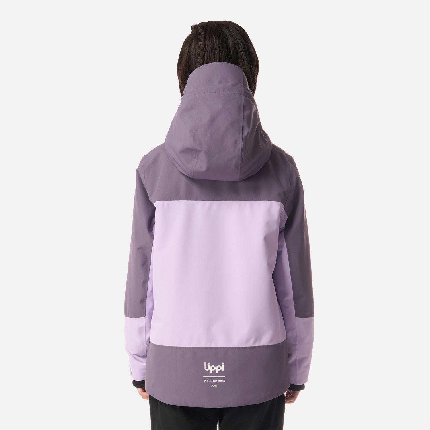 Chaqueta Teen Girl Andes B-Dry Hoody Jacket Lila Lippi I26-2