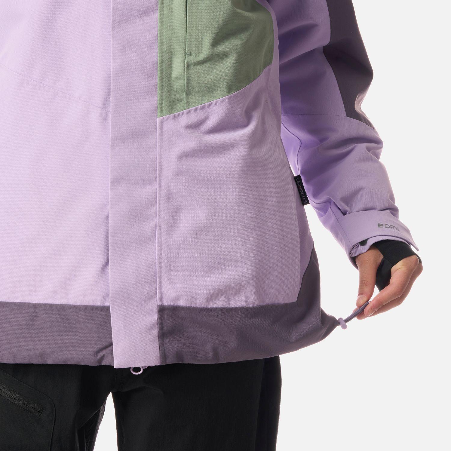 Chaqueta Teen Girl Andes B-Dry Hoody Jacket Lila Lippi I26-6