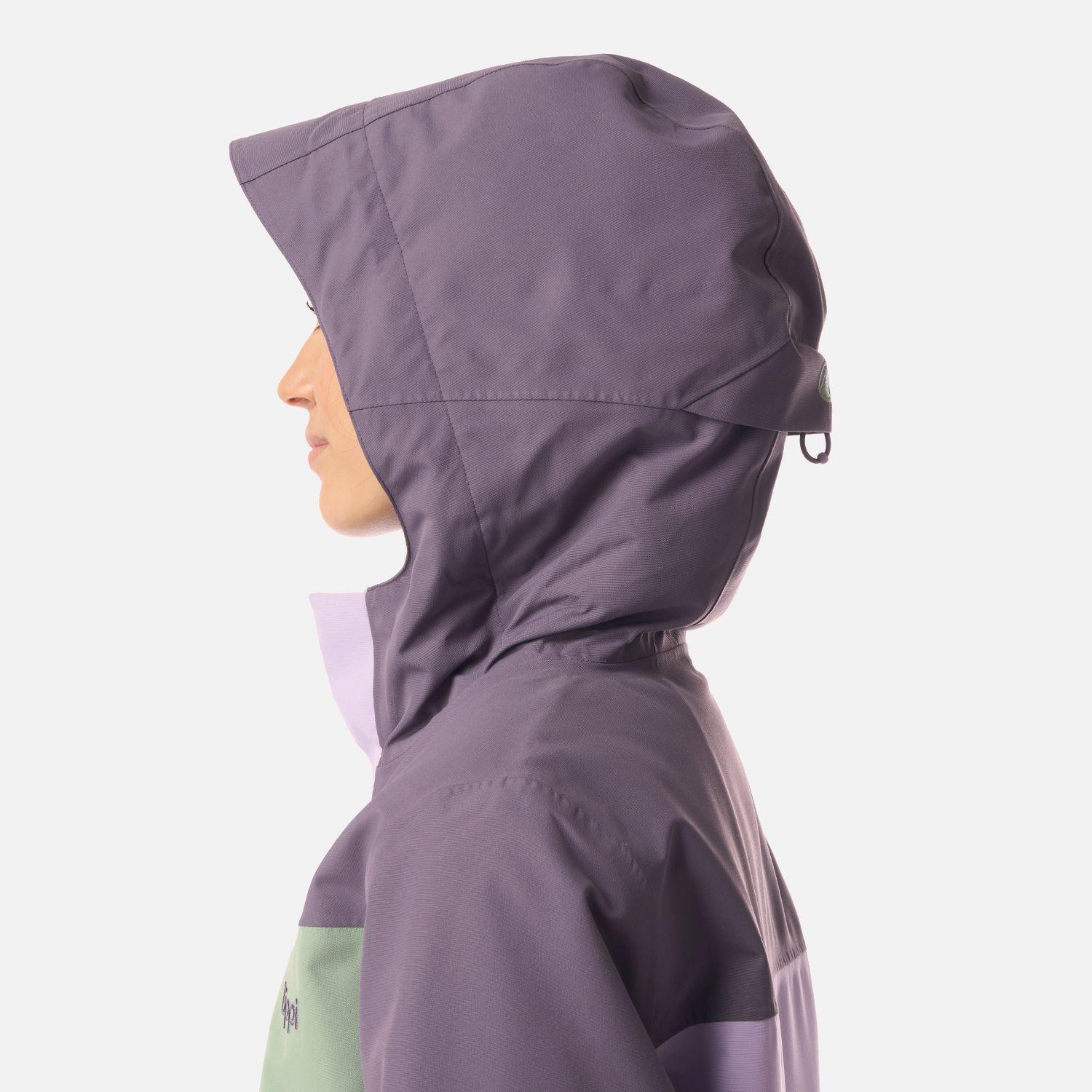 Chaqueta Teen Girl Andes B-Dry Hoody Jacket Lila Lippi I26-7