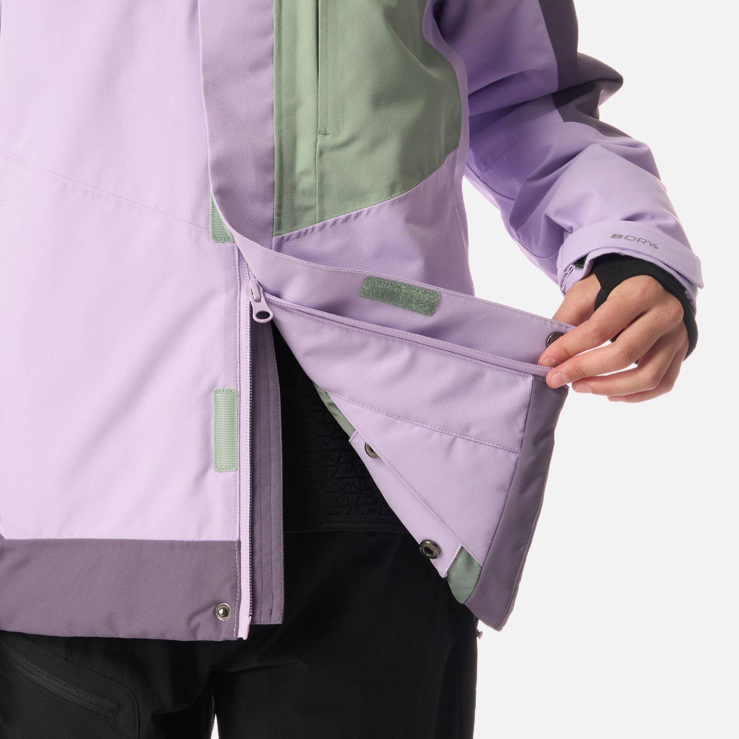 Chaqueta Teen Girl Andes B-Dry Hoody Jacket Lila Lippi I26-8