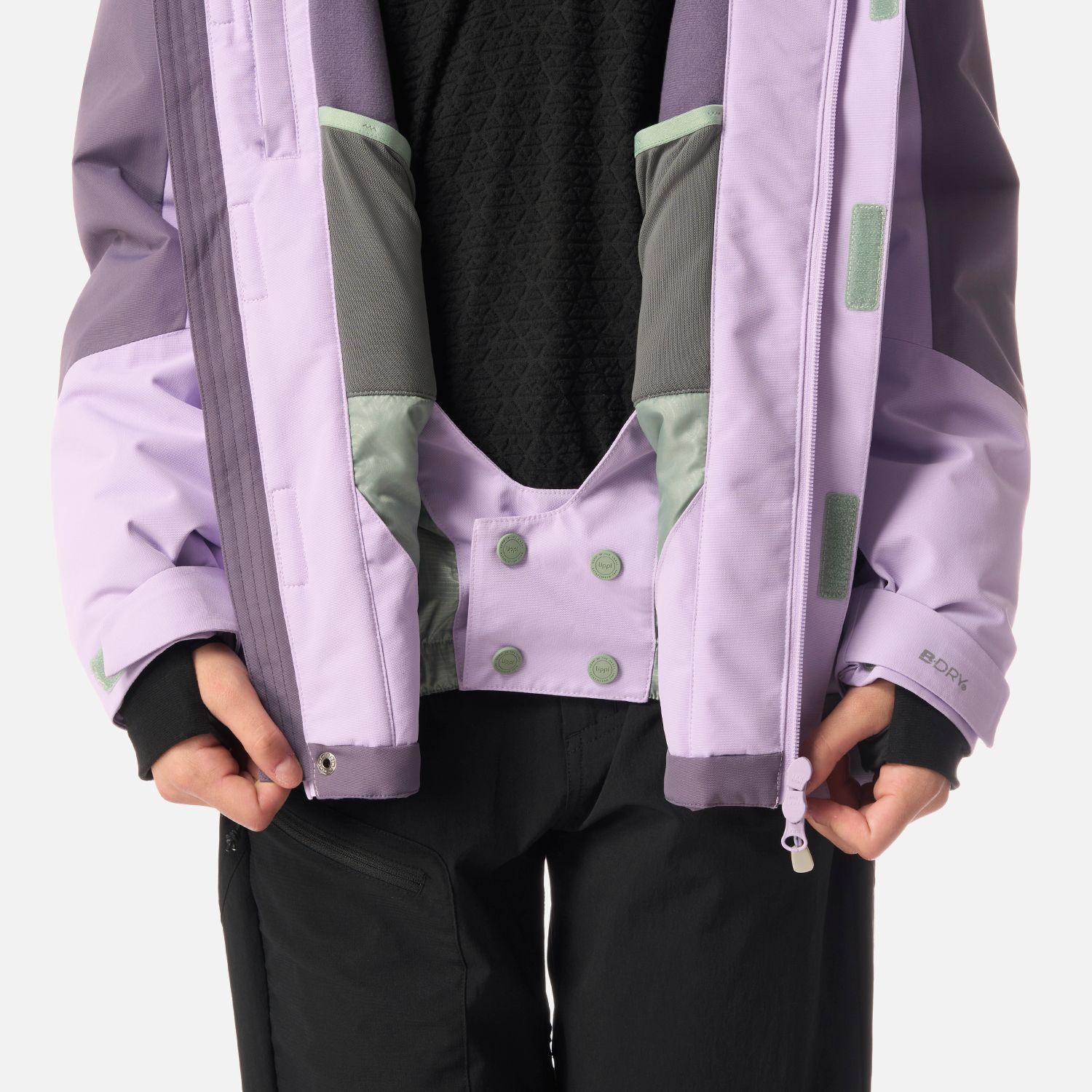Chaqueta Teen Girl Andes B-Dry Hoody Jacket Lila Lippi I26-9