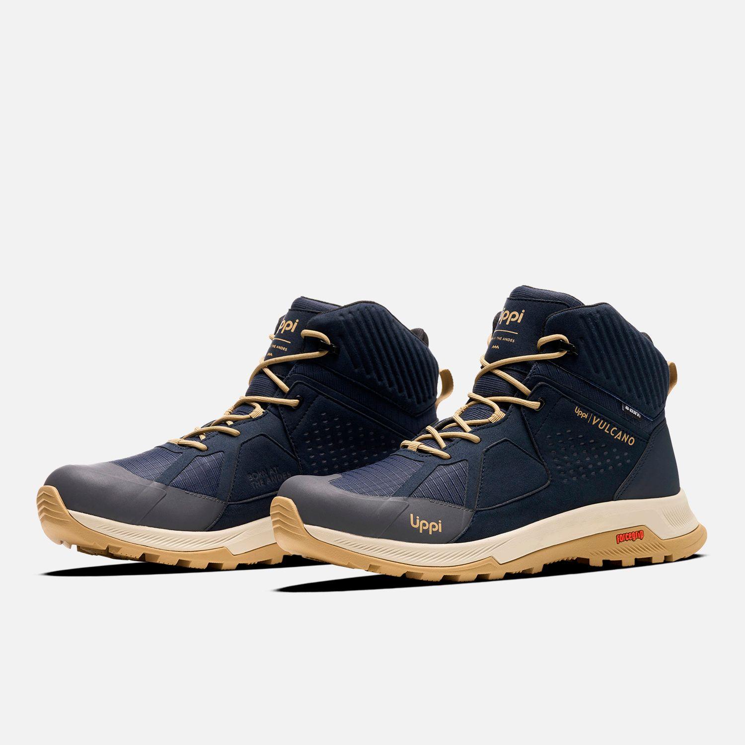 Zapatilla Hombre Vulcano Onyx Mid B-dry Azul Lippi I25-3